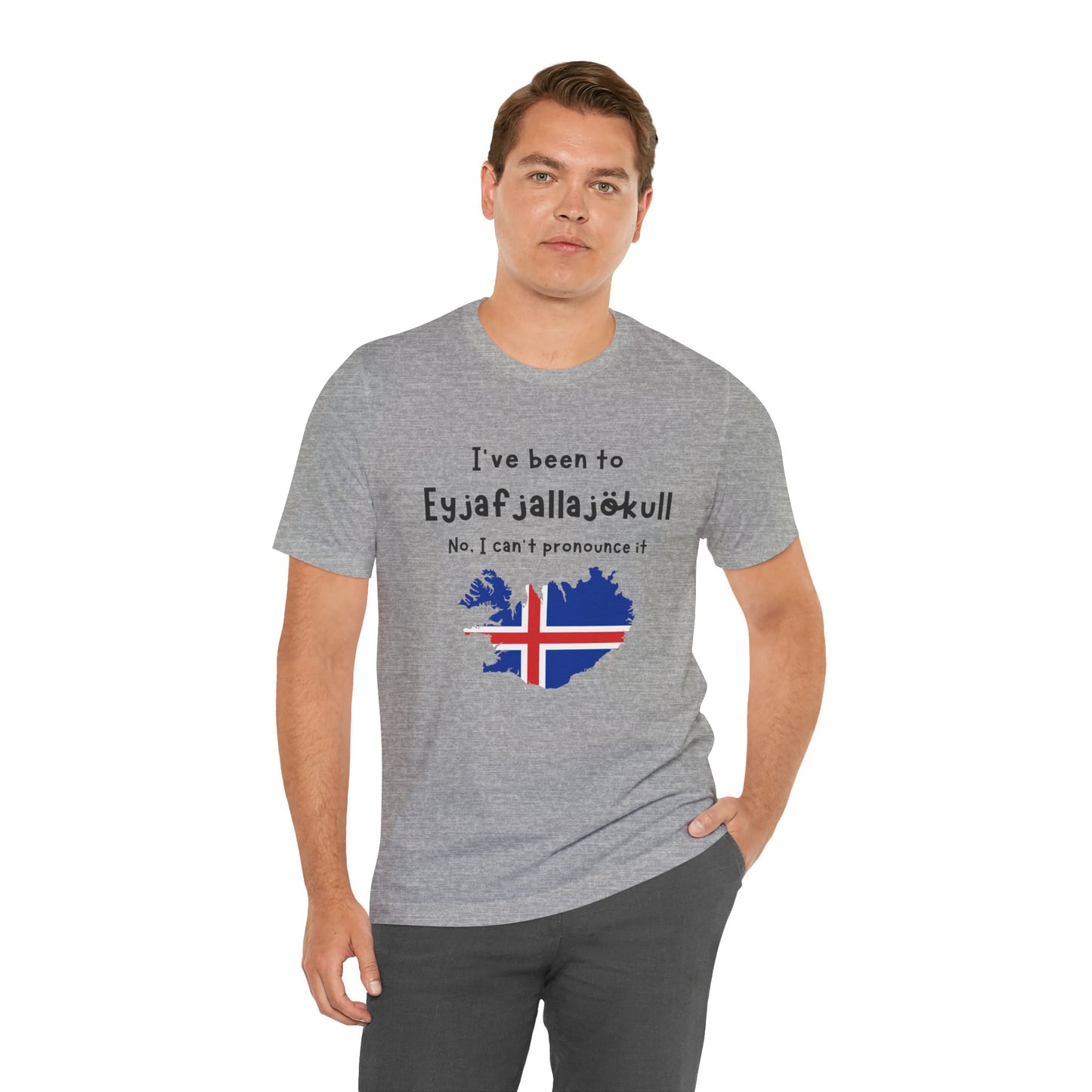 Eyjafjallajökull T-Shirt – Funny Iceland Volcano Travel Merch