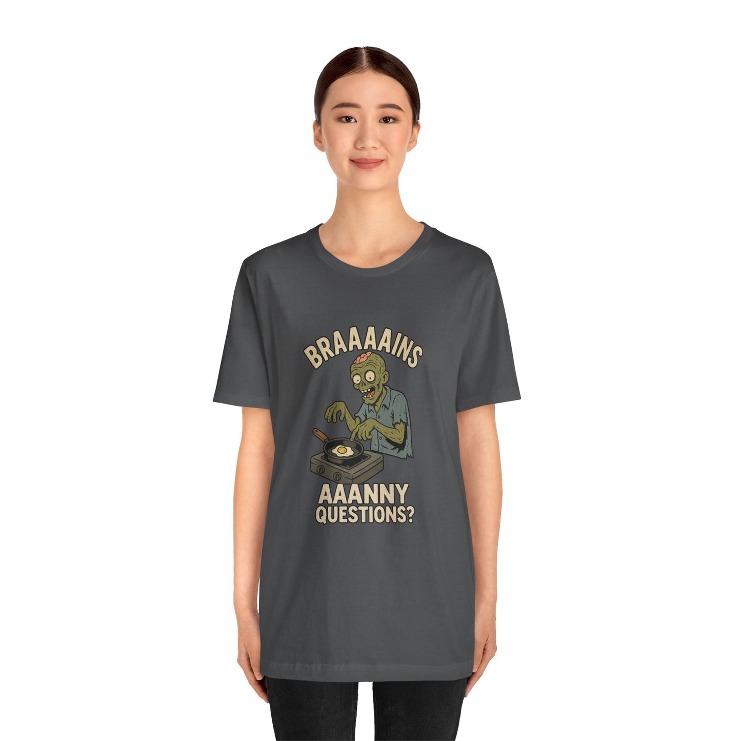 Zombie Brains on Drugs T-Shirt – Funny Halloween Cooking Tee