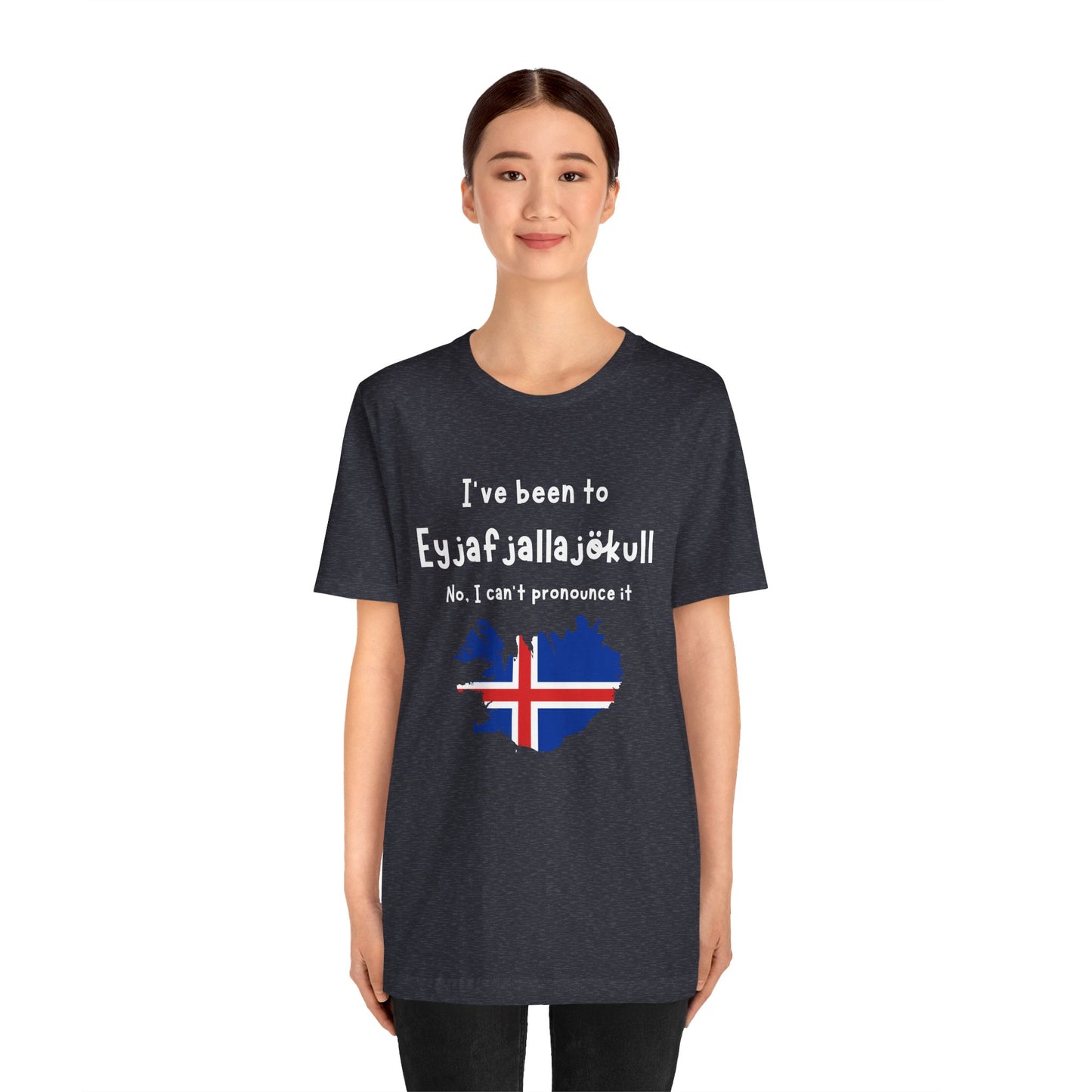Eyjafjallajökull T-Shirt – Funny Iceland Volcano Travel Merch