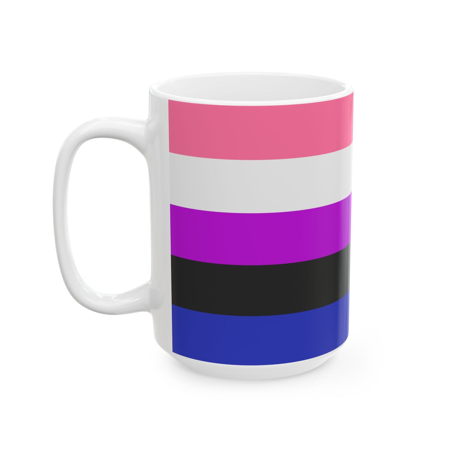Genderfluid Pride Flag Mug – LGBTQ+ Ceramic Mug for Fluid Identity