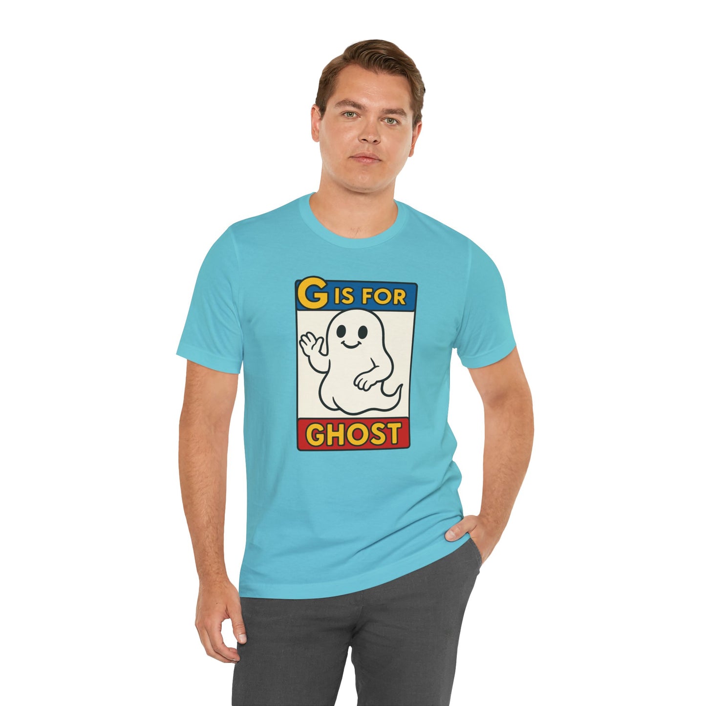 G Is for Ghost Shirt – Funny Monster Alphabet Halloween Tee