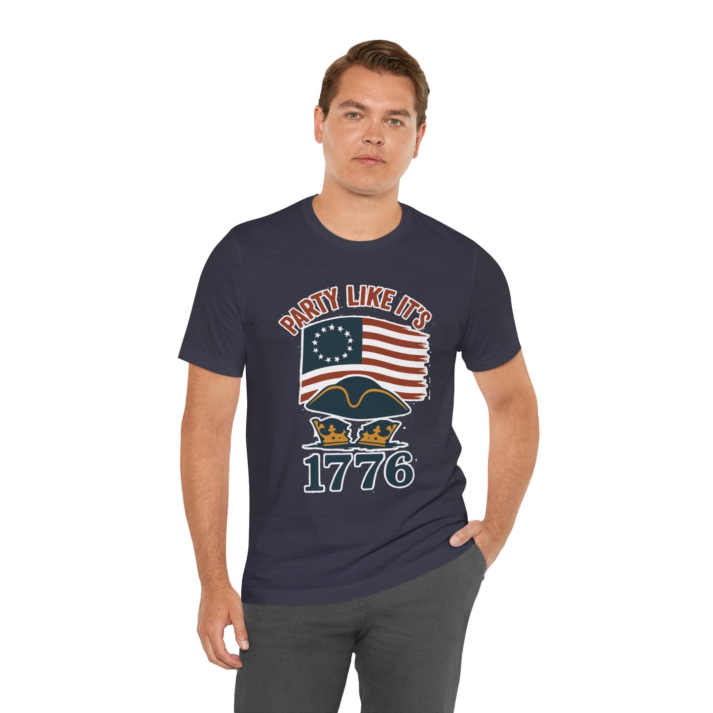 Party Like It’s 1776 T-Shirt – Revolutionary Spirit USA Tee - WhimSpin - https://whimspin.com