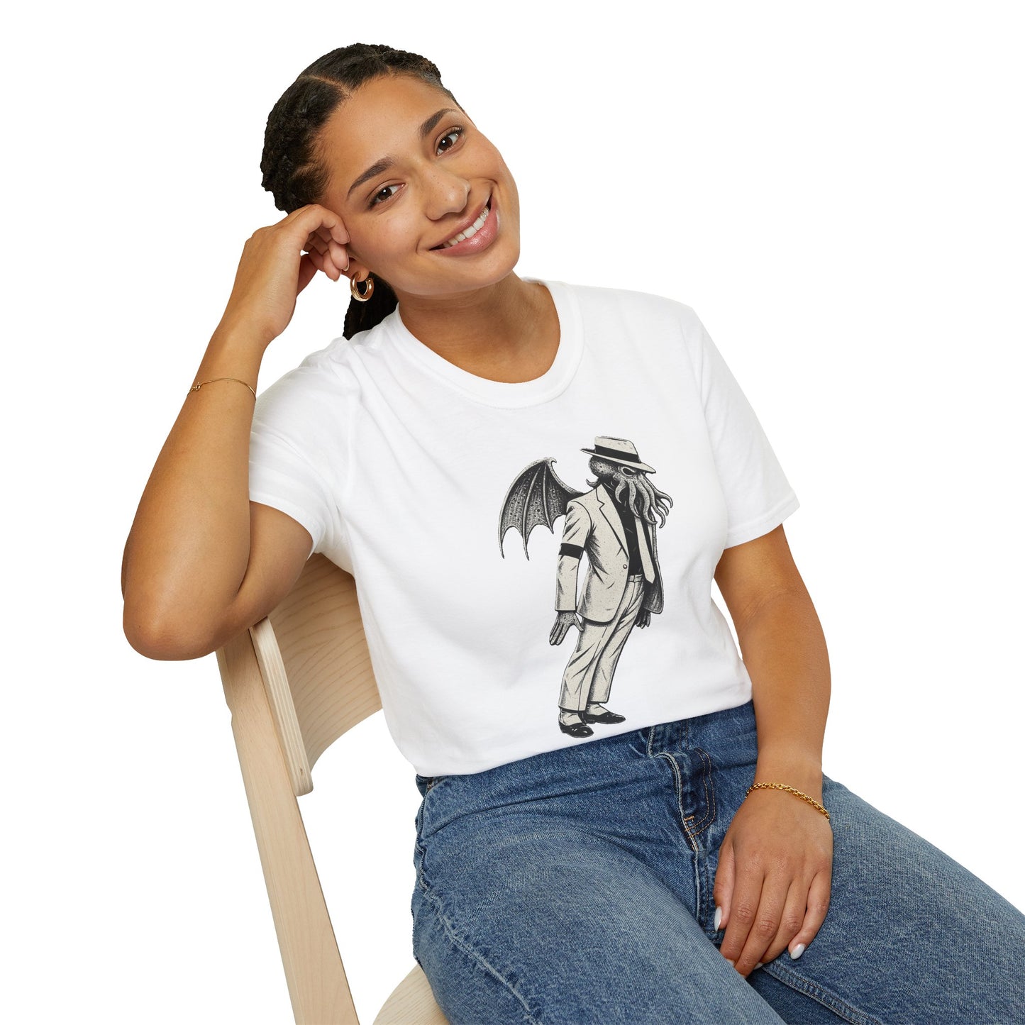 Smooth Cthulhu T-Shirt – Lovecraftian Smooth Criminal Tee