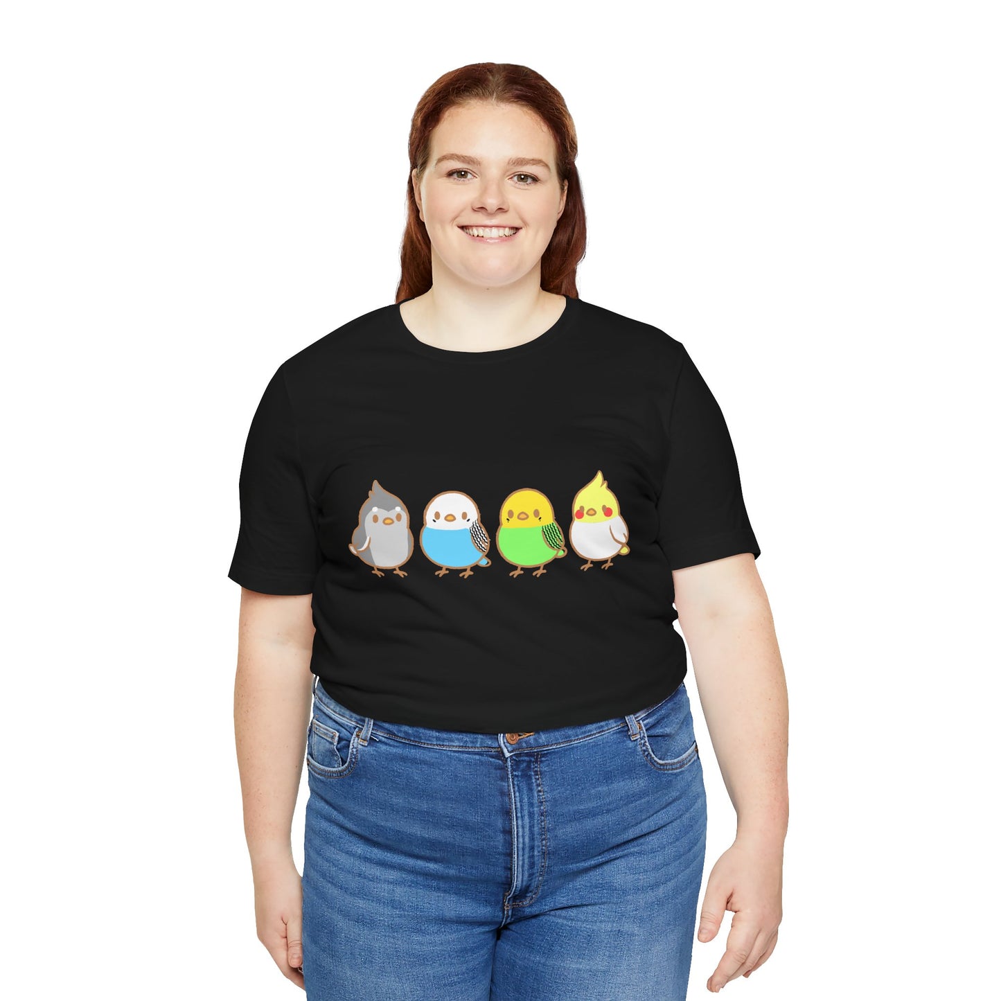 Chirpy Flock Bird T-Shirt – Cute Tee for Animal Lovers - WhimSpin - https://whimspin.com