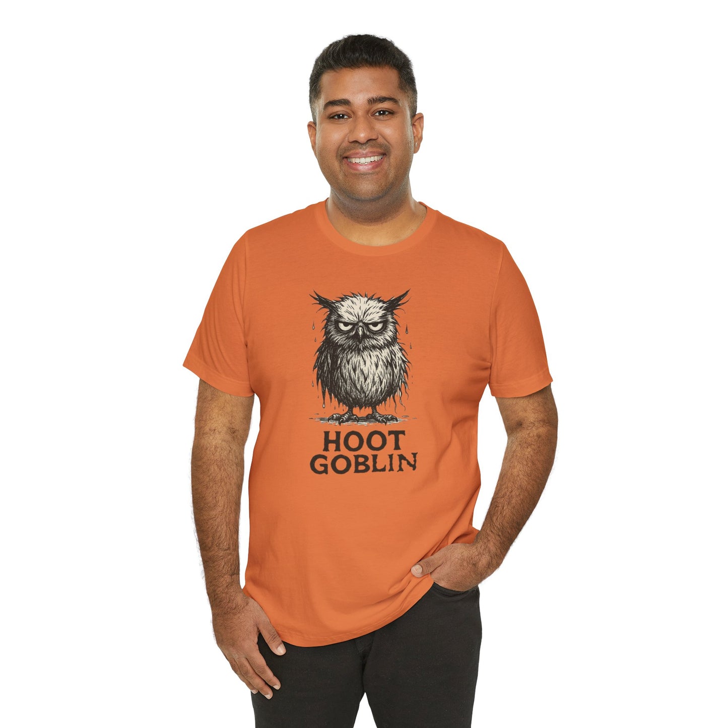 Hoot Goblin T-Shirt – Funny Owl Tee for Night Owls & Mischief Makers