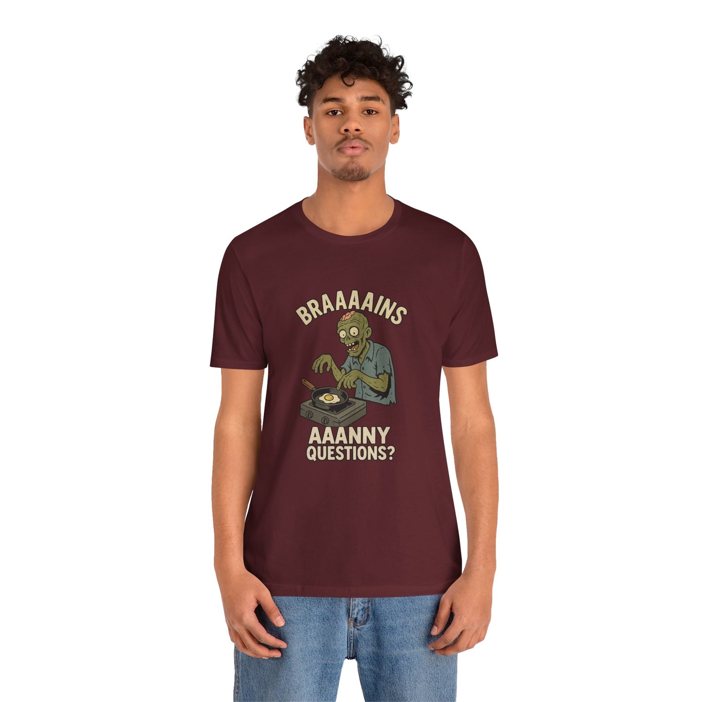 Zombie Brains on Drugs T-Shirt – Funny Halloween Cooking Tee