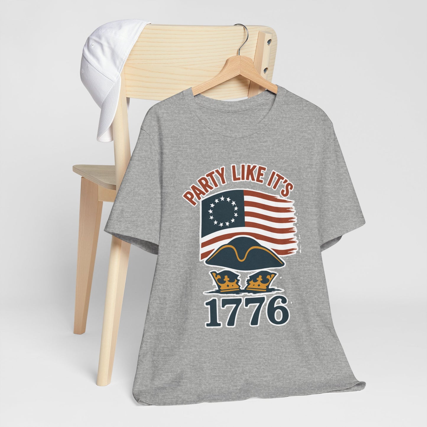 Party Like It’s 1776 T-Shirt – Revolutionary Spirit USA Tee - WhimSpin - https://whimspin.com
