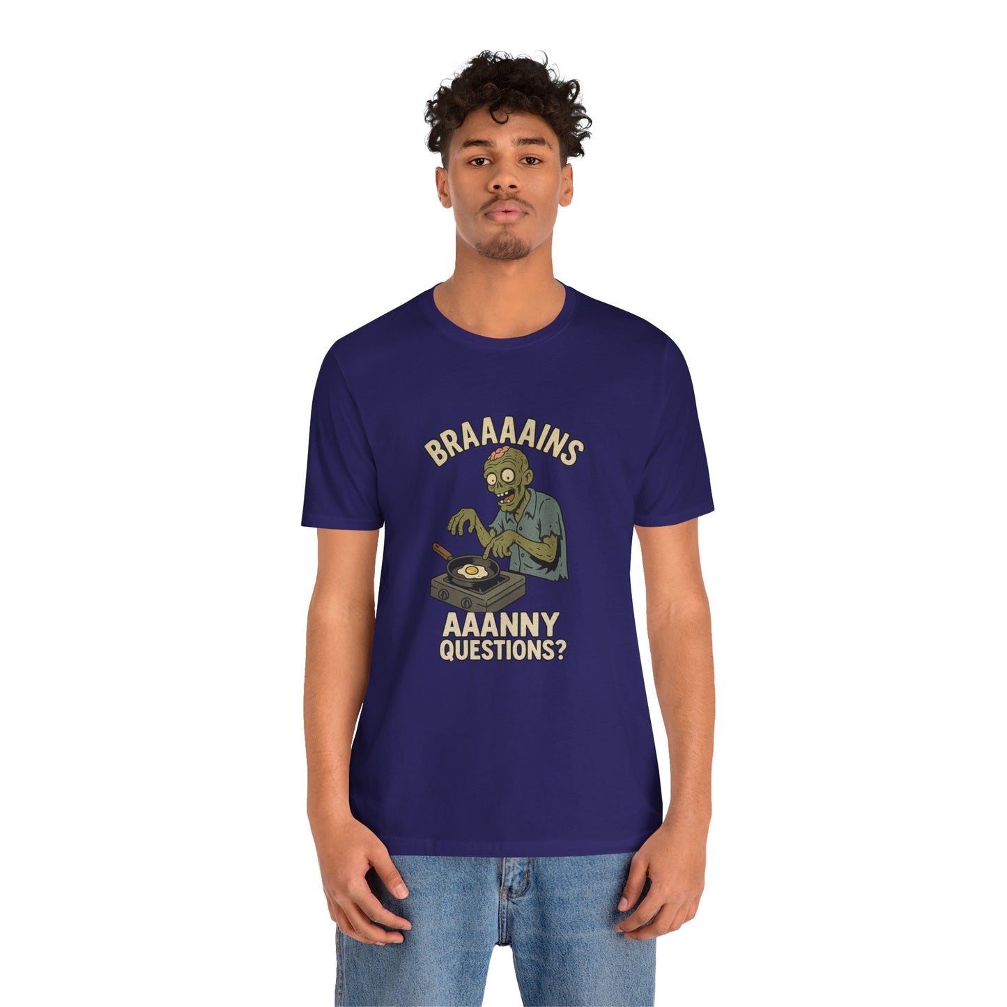 Zombie Brains on Drugs T-Shirt – Funny Halloween Cooking Tee