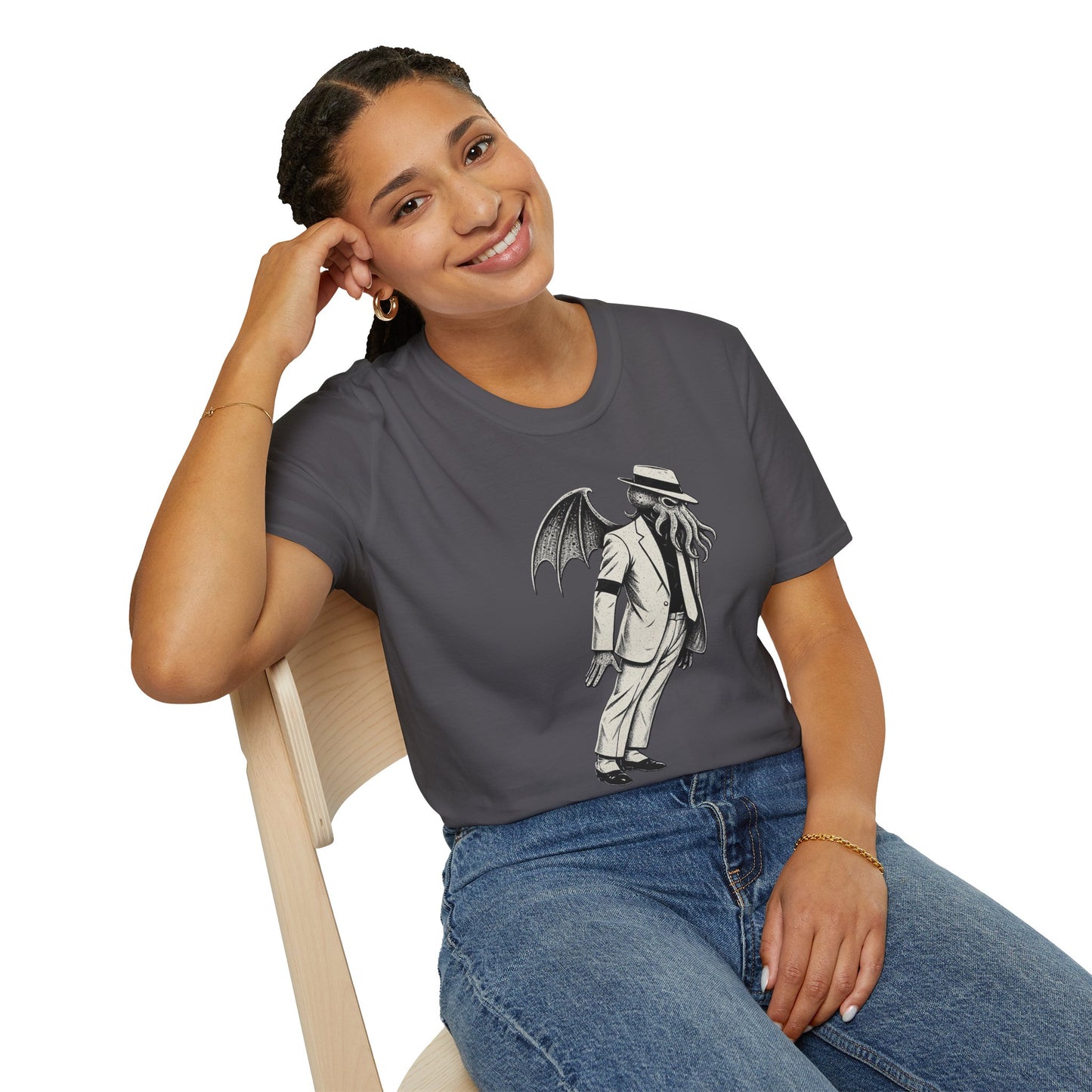 Smooth Cthulhu T-Shirt – Lovecraftian Smooth Criminal Tee
