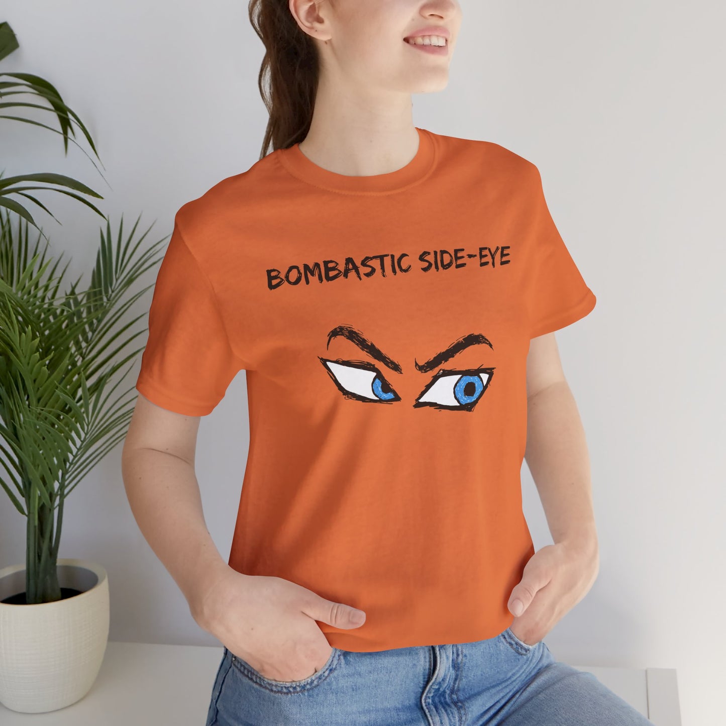 Bombastic Side-Eye T-Shirt – Comic Book Style Meme Graphic Tee