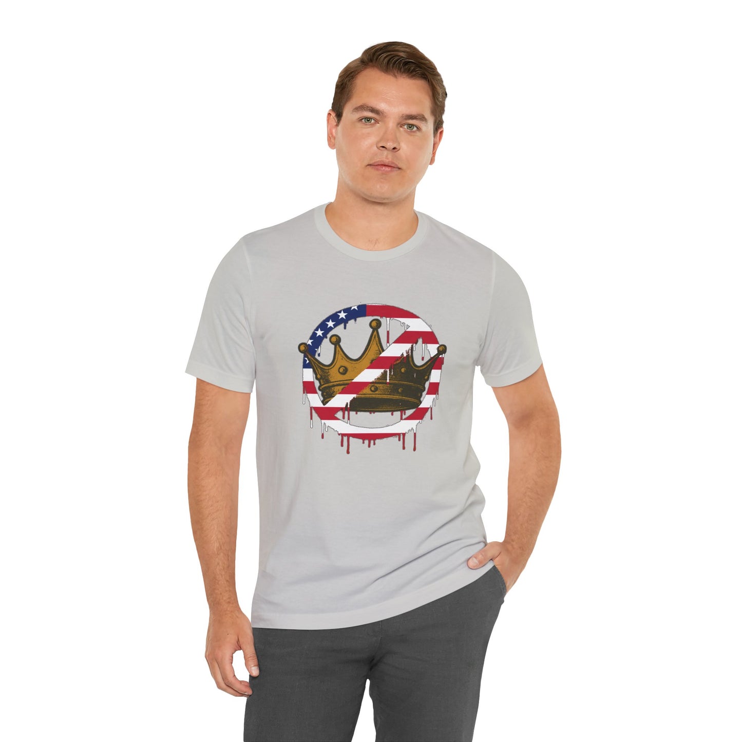 No Kings Protest T-Shirt – Anti-Authoritarian Democracy Graphic Tee