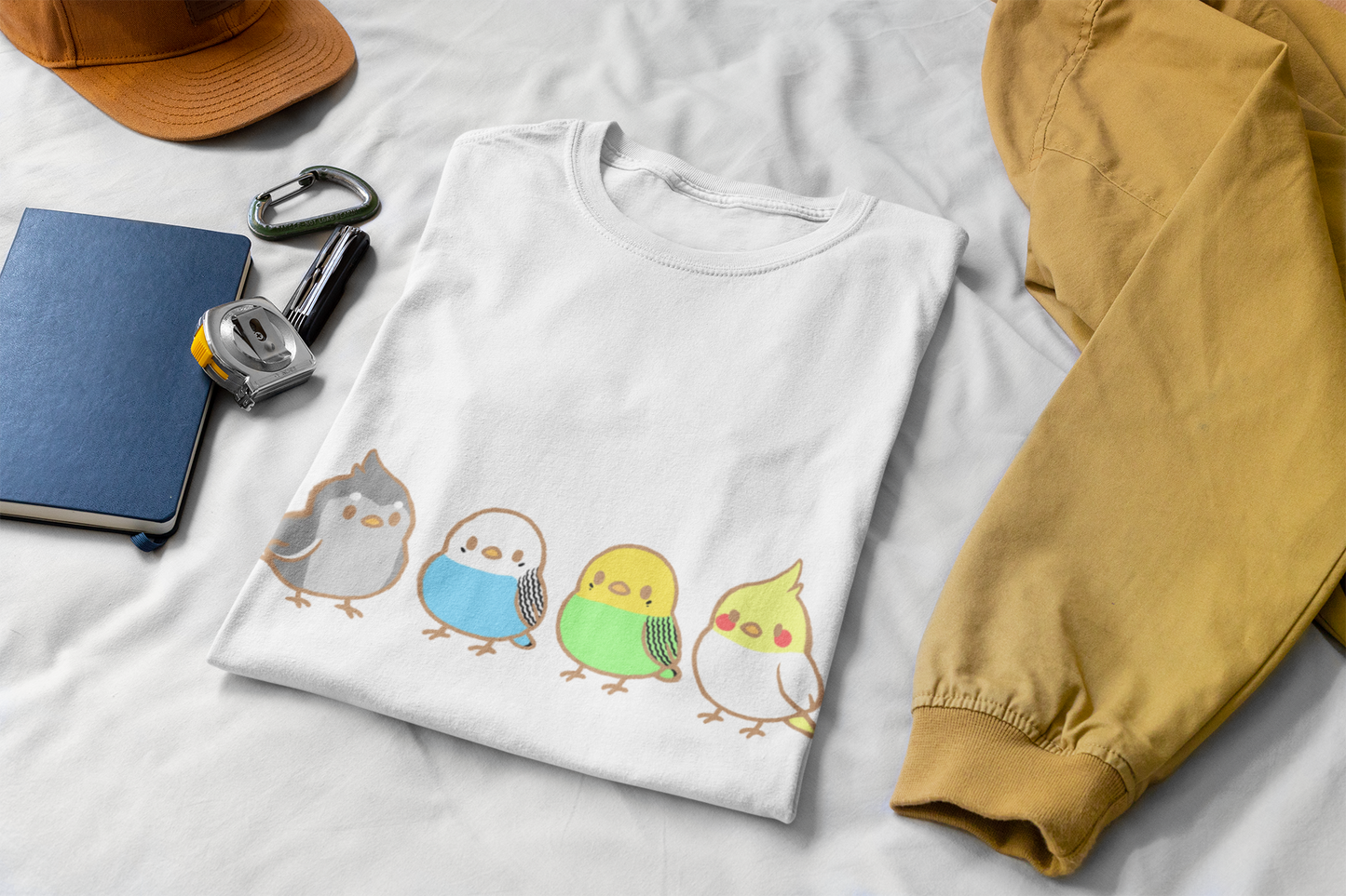 Chirpy Flock Bird T-Shirt – Cute Tee for Animal Lovers