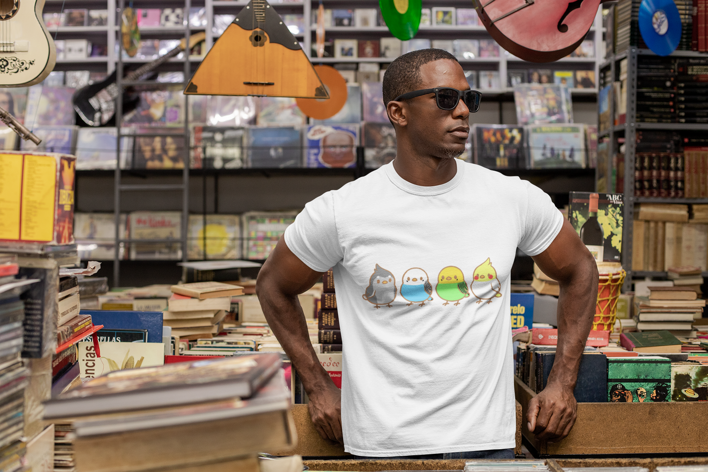 Chirpy Flock Bird T-Shirt – Cute Tee for Animal Lovers