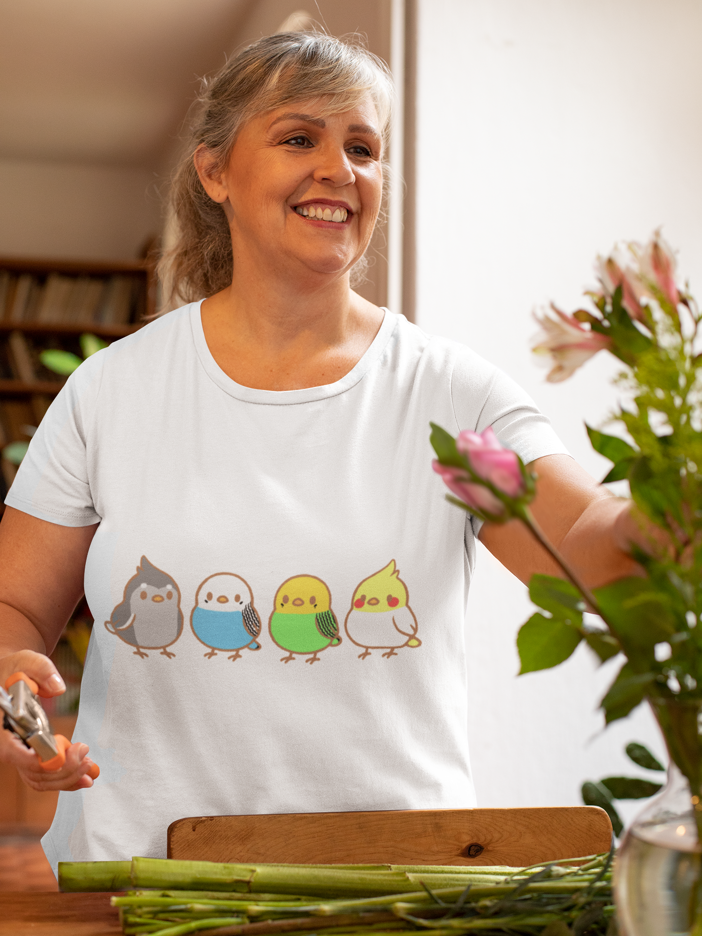 Chirpy Flock Bird T-Shirt – Cute Tee for Animal Lovers