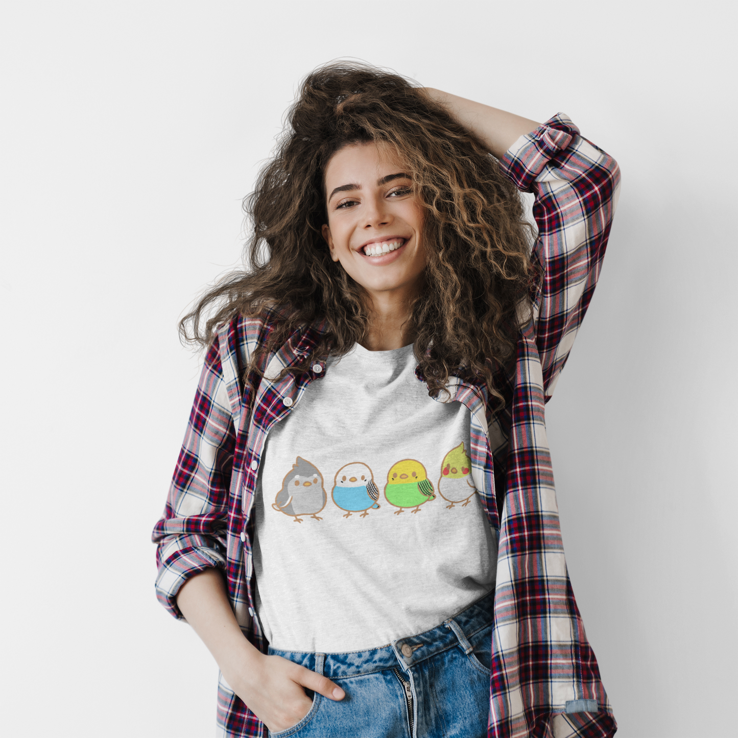 Chirpy Flock Bird T-Shirt – Cute Tee for Animal Lovers