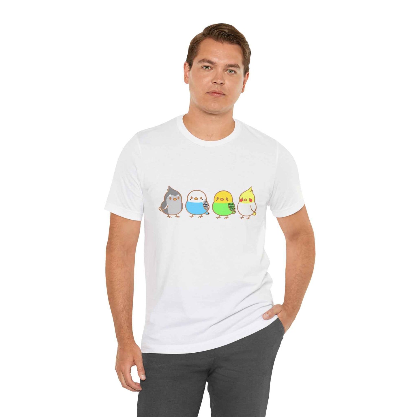 Chirpy Flock Bird T-Shirt – Cute Tee for Animal Lovers