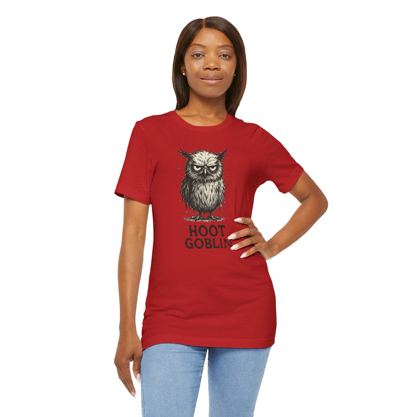 Hoot Goblin T-Shirt – Funny Owl Tee for Night Owls & Mischief Makers