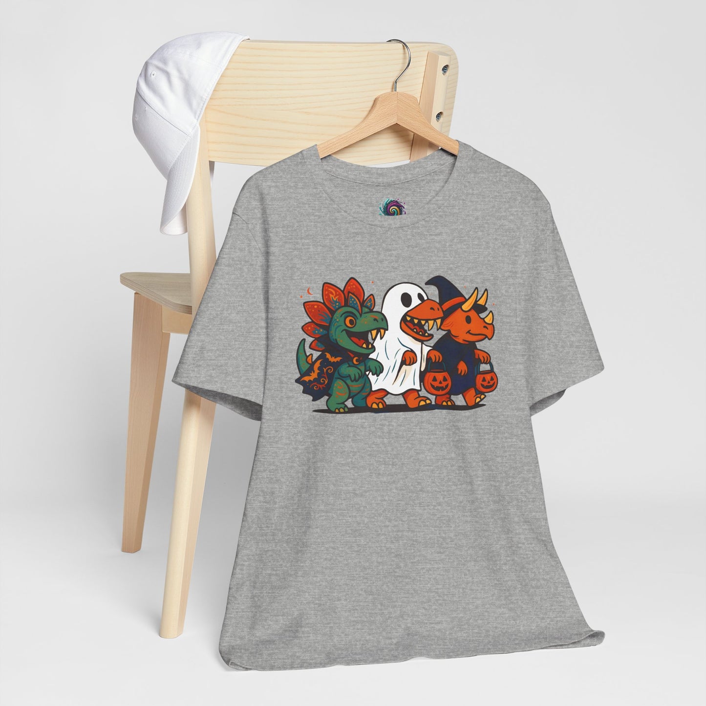 Halloween Dino Squad T-Shirt – Funny Trick-or-Treat Dinosaur Tee