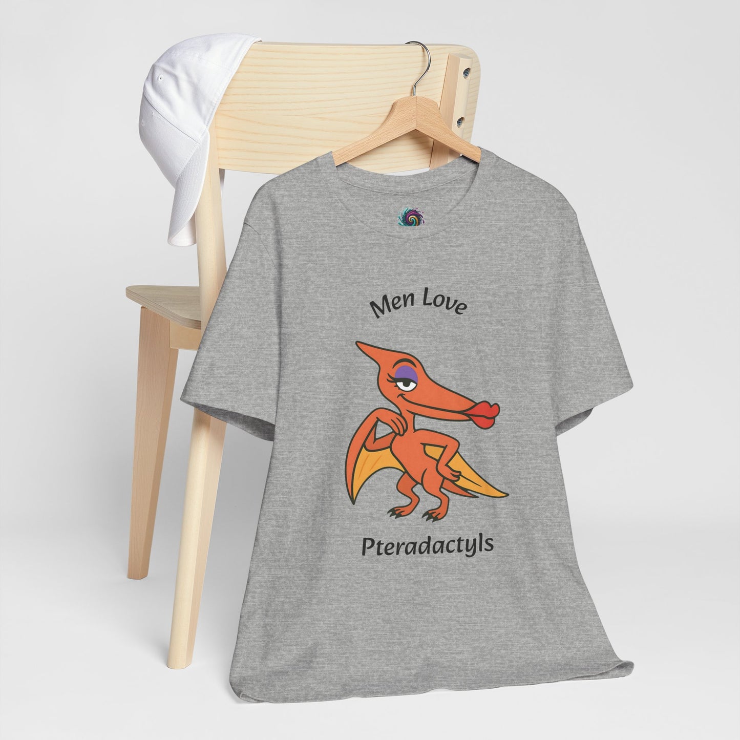 Men Love Pterodactyls Tee – Funny Dinosaur Graphic Shirt - WhimSpin - https://whimspin.com