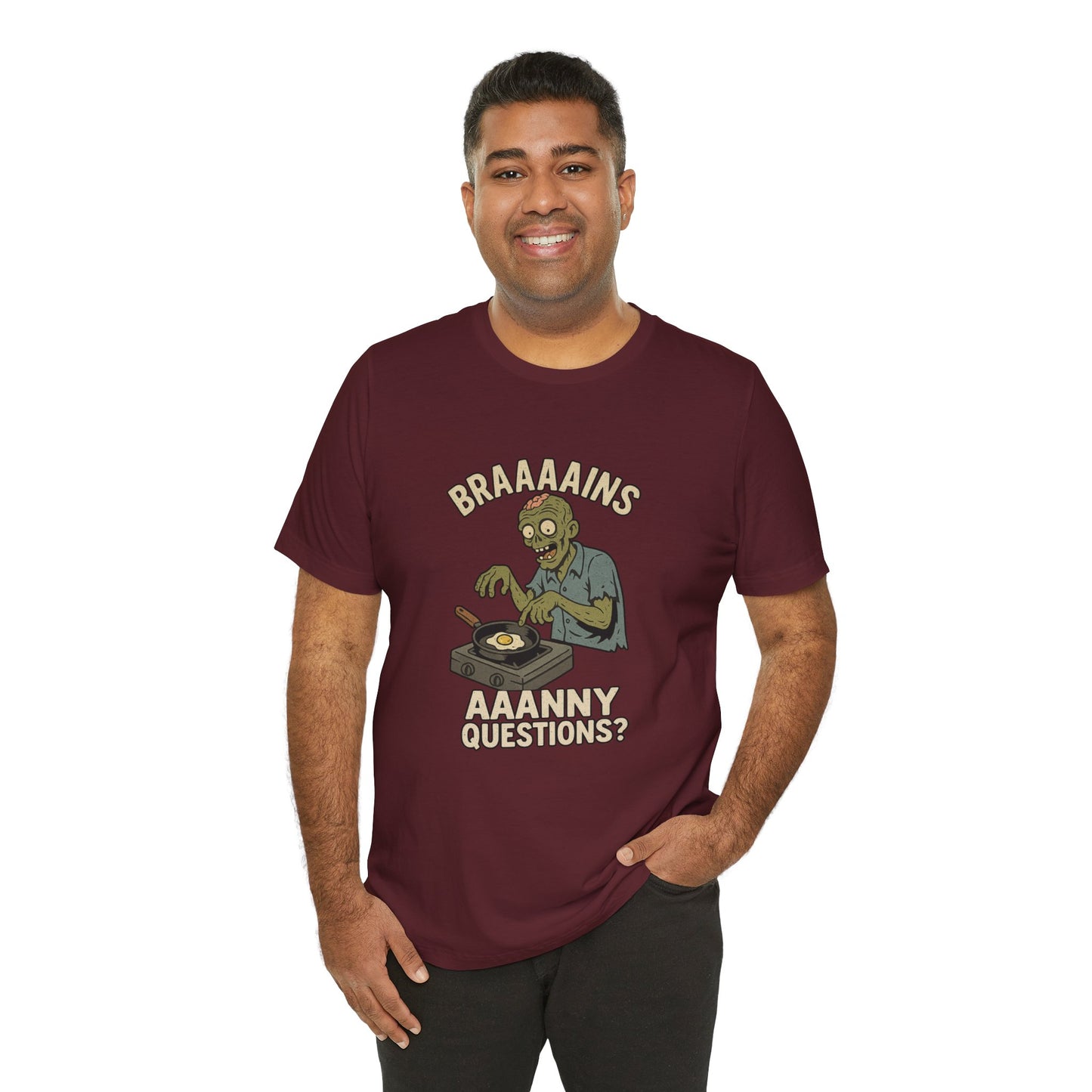 Zombie Brains on Drugs T-Shirt – Funny Halloween Cooking Tee