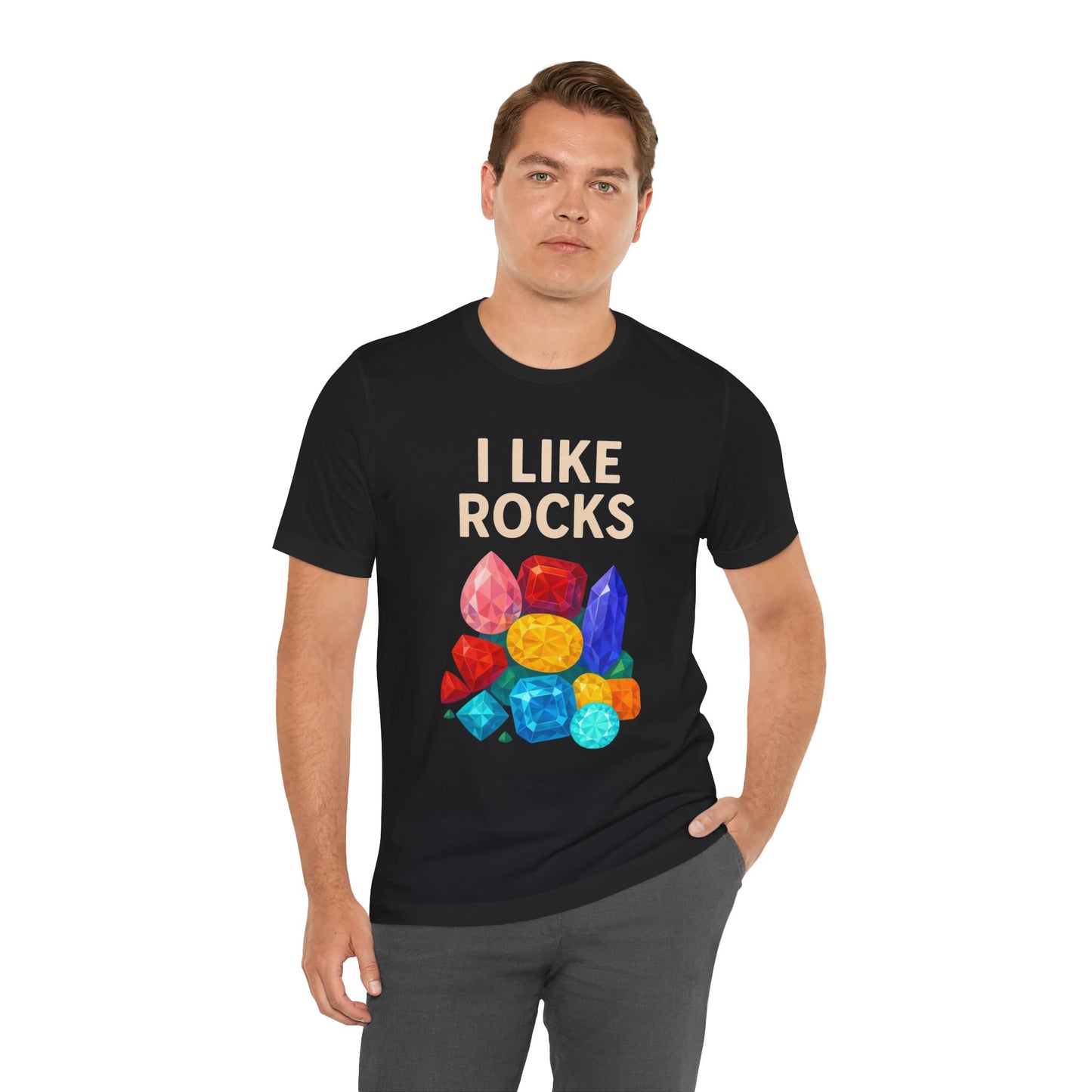 I Like Rocks Shirt – Funny Gemstone Tee for Rockhounds & Geologists