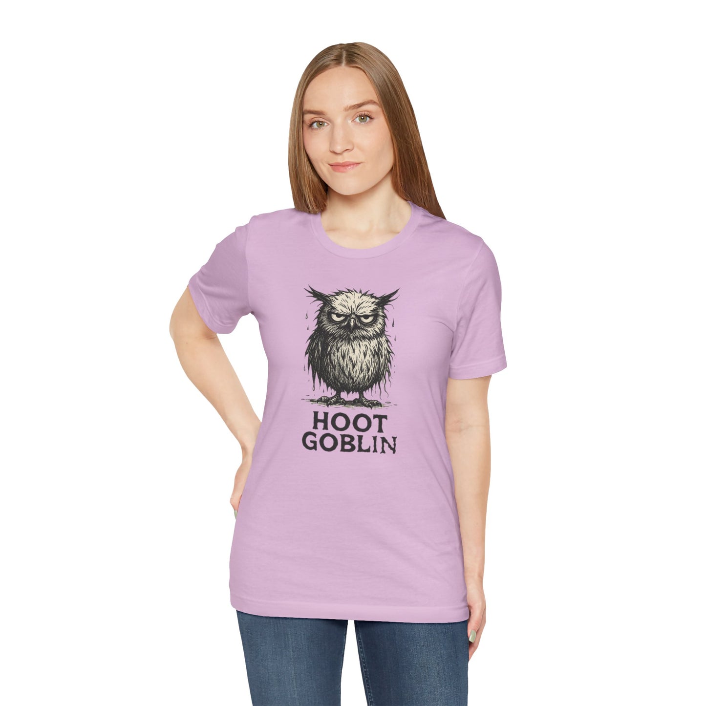 Hoot Goblin T-Shirt – Funny Owl Tee for Night Owls & Mischief Makers