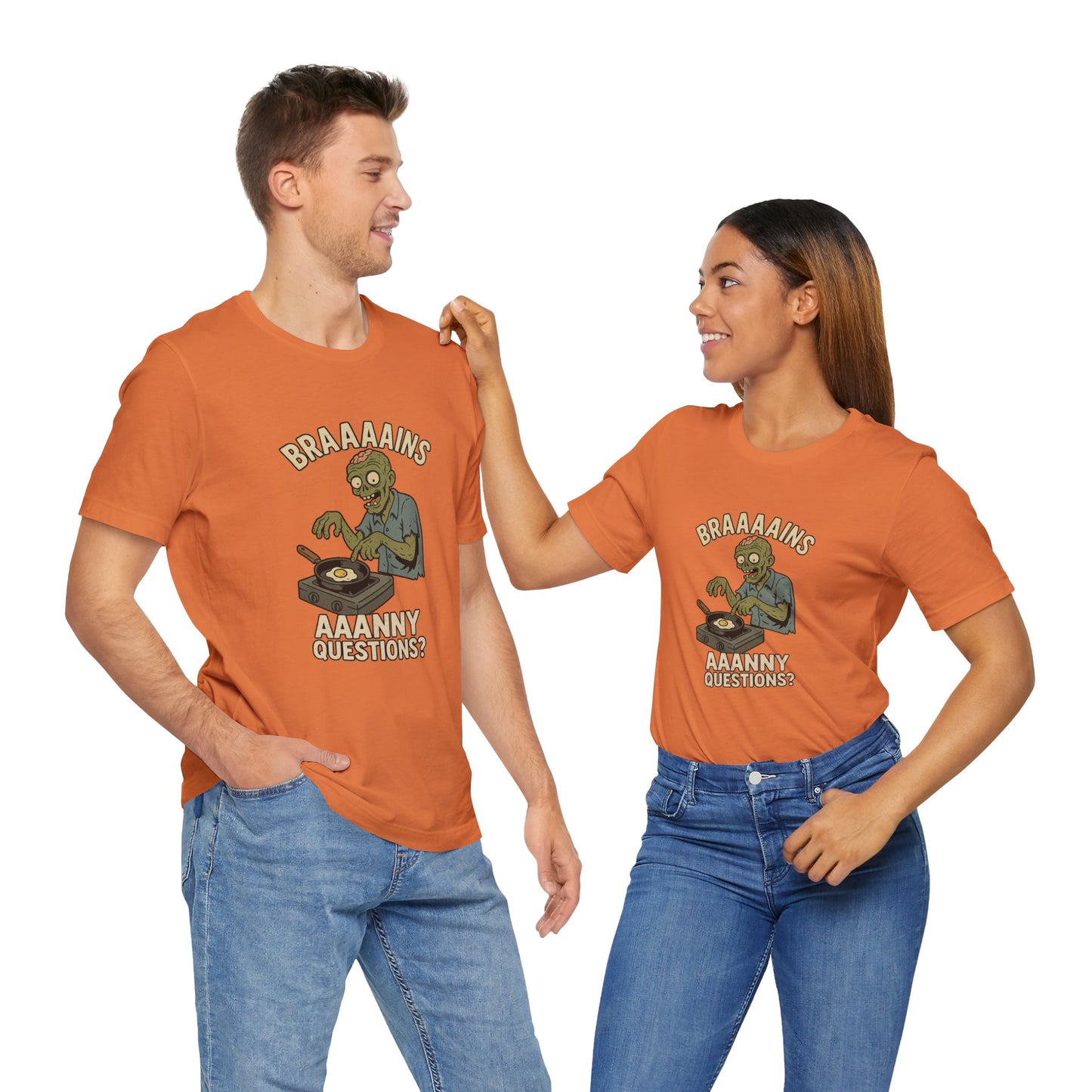 Zombie Brains on Drugs T-Shirt – Funny Halloween Cooking Tee