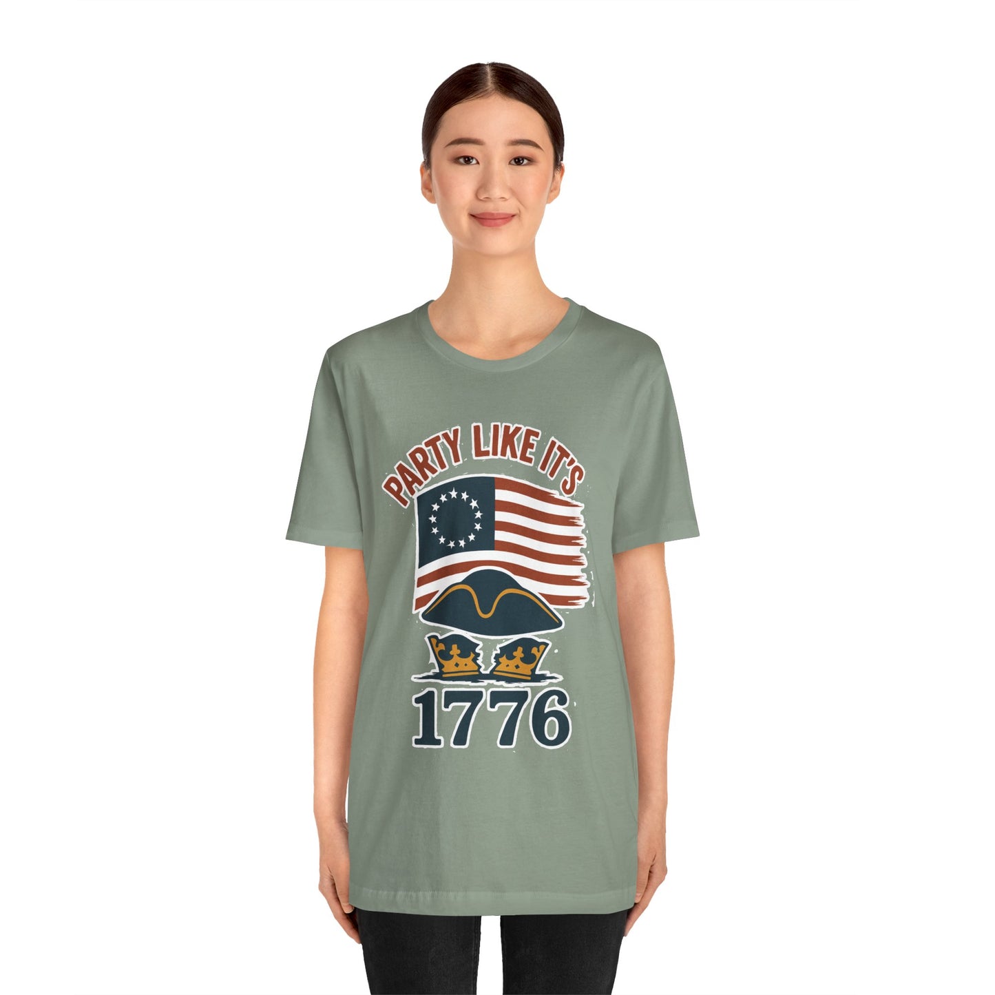 Party Like It’s 1776 T-Shirt – Revolutionary Spirit USA Tee - WhimSpin - https://whimspin.com