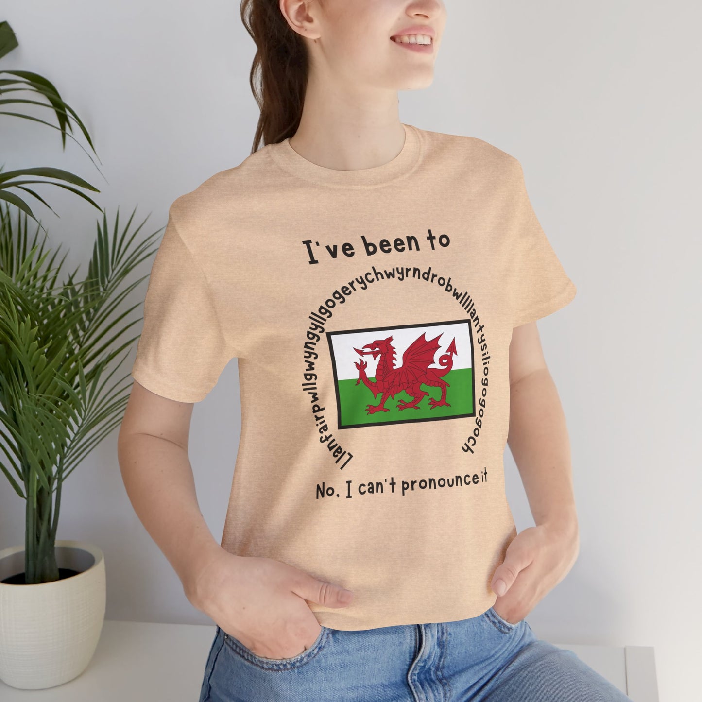 Llanfairpwllgwyngyllgogerychwyrndrobwllllantysiliogogogoch T-Shirt – Funny Wales Travel Merch