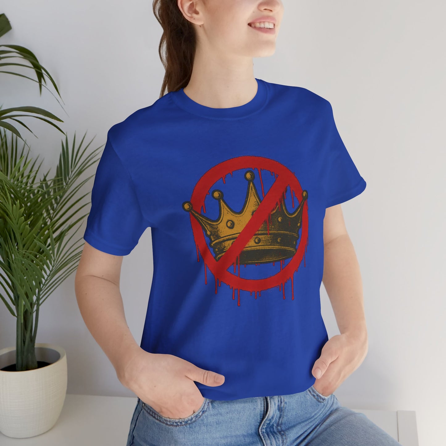 No Kings T-Shirt – Anti-Monarchy Protest Tee for Global Rebels