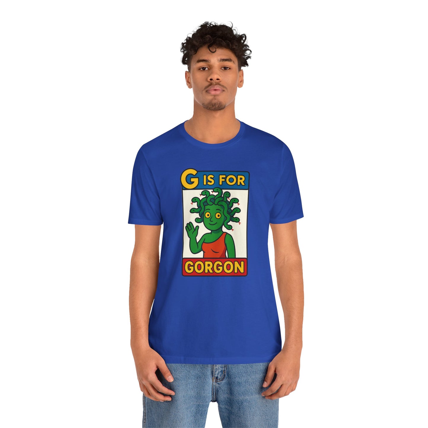 G Is for Gorgon T-Shirt – Funny Gorgon Legend Alphabet Tee