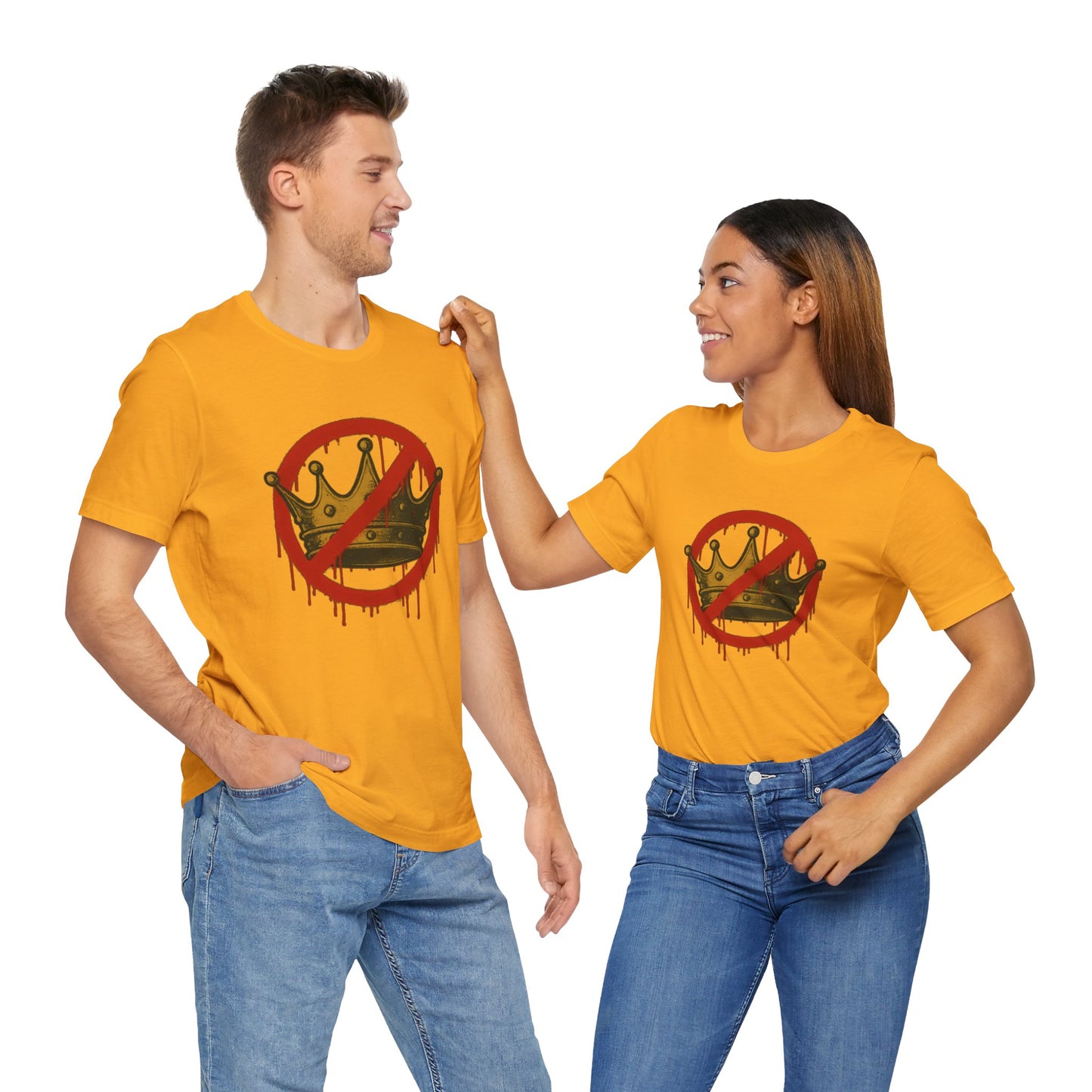 No Kings T-Shirt – Anti-Monarchy Protest Tee for Global Rebels
