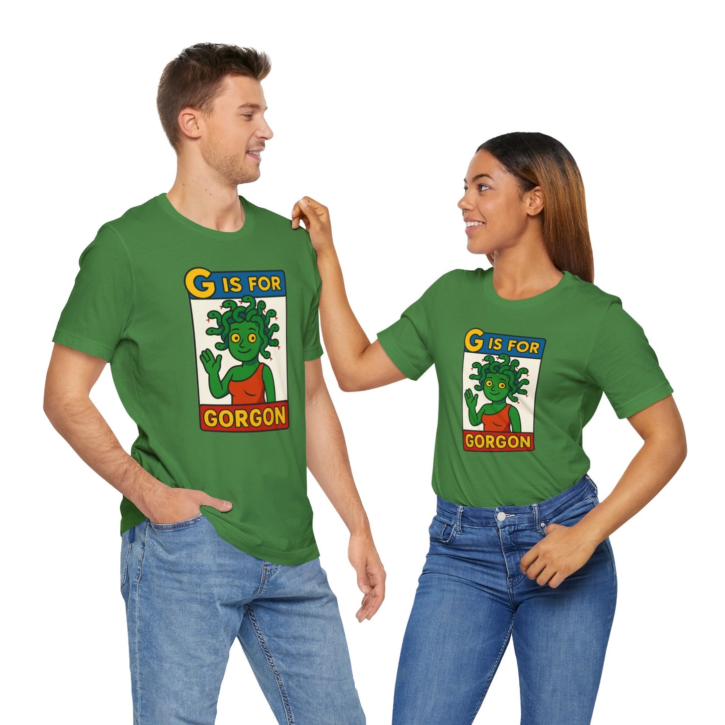 G Is for Gorgon T-Shirt – Funny Gorgon Legend Alphabet Tee