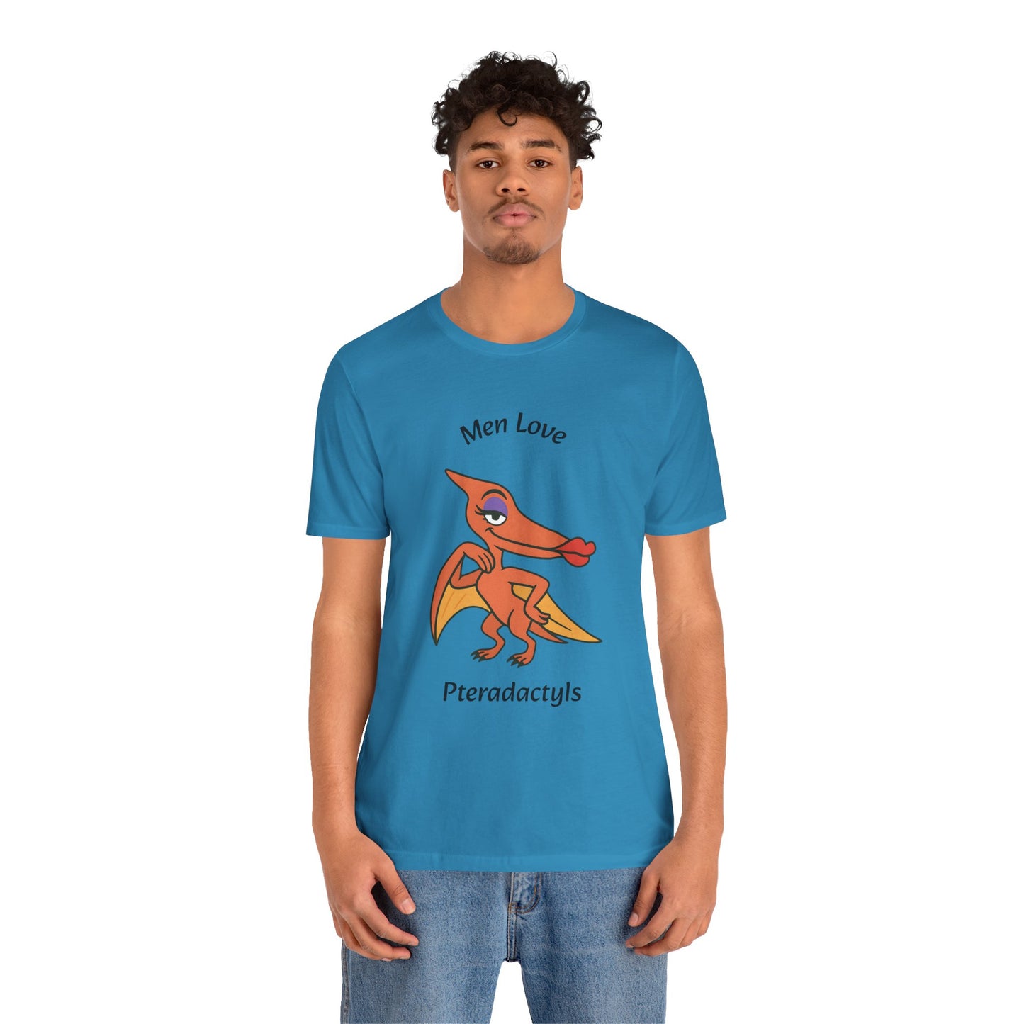 Men Love Pterodactyls Tee – Funny Dinosaur Graphic Shirt - WhimSpin - https://whimspin.com