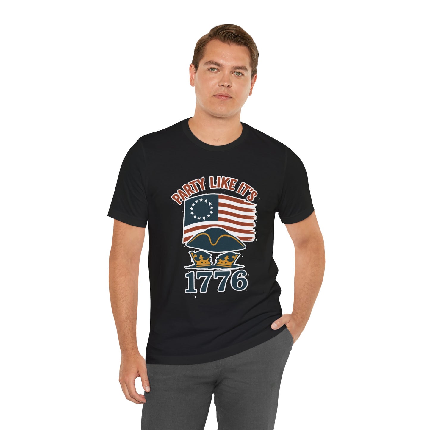 Party Like It’s 1776 T-Shirt – Revolutionary Spirit USA Tee