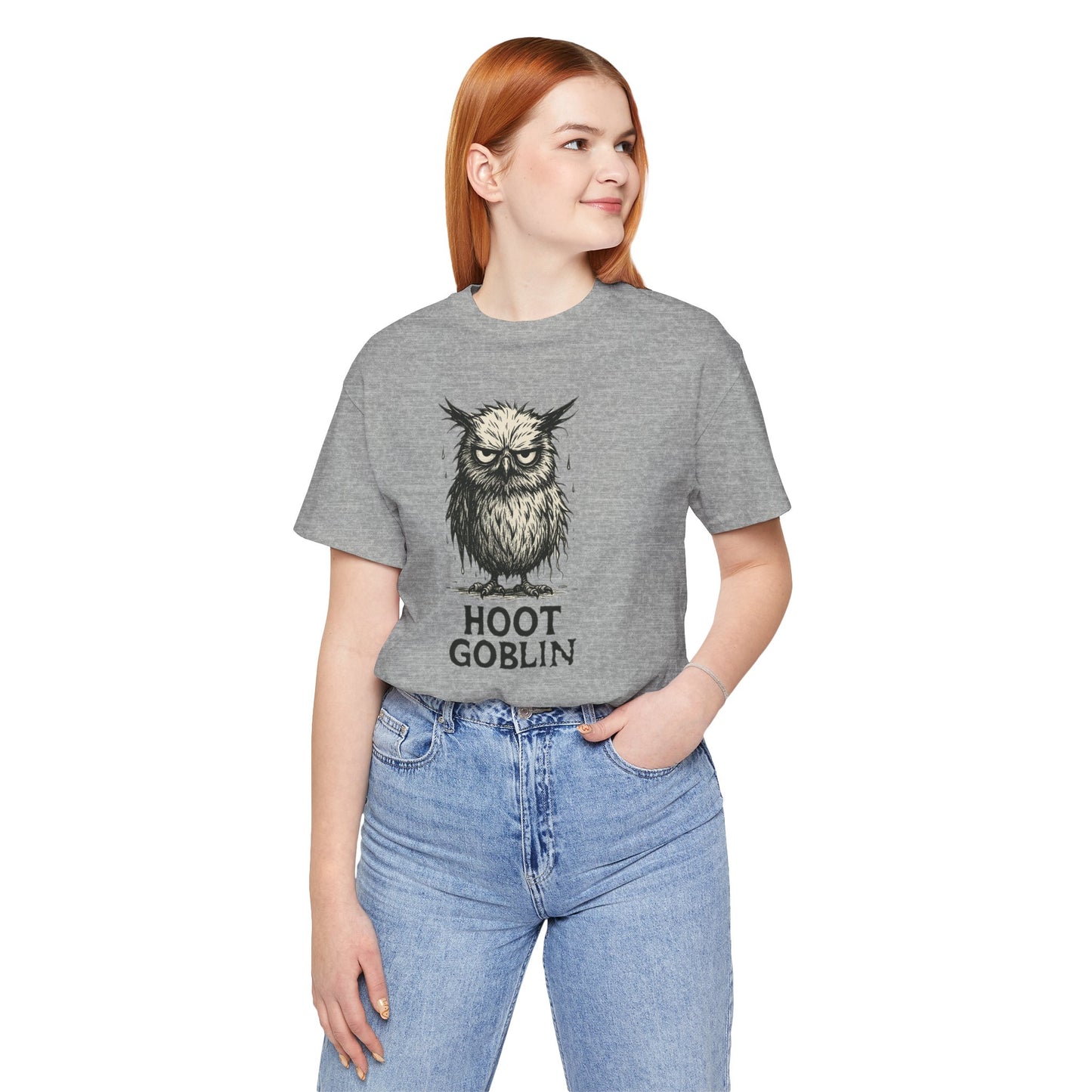 Hoot Goblin T-Shirt – Funny Owl Tee for Night Owls & Mischief Makers