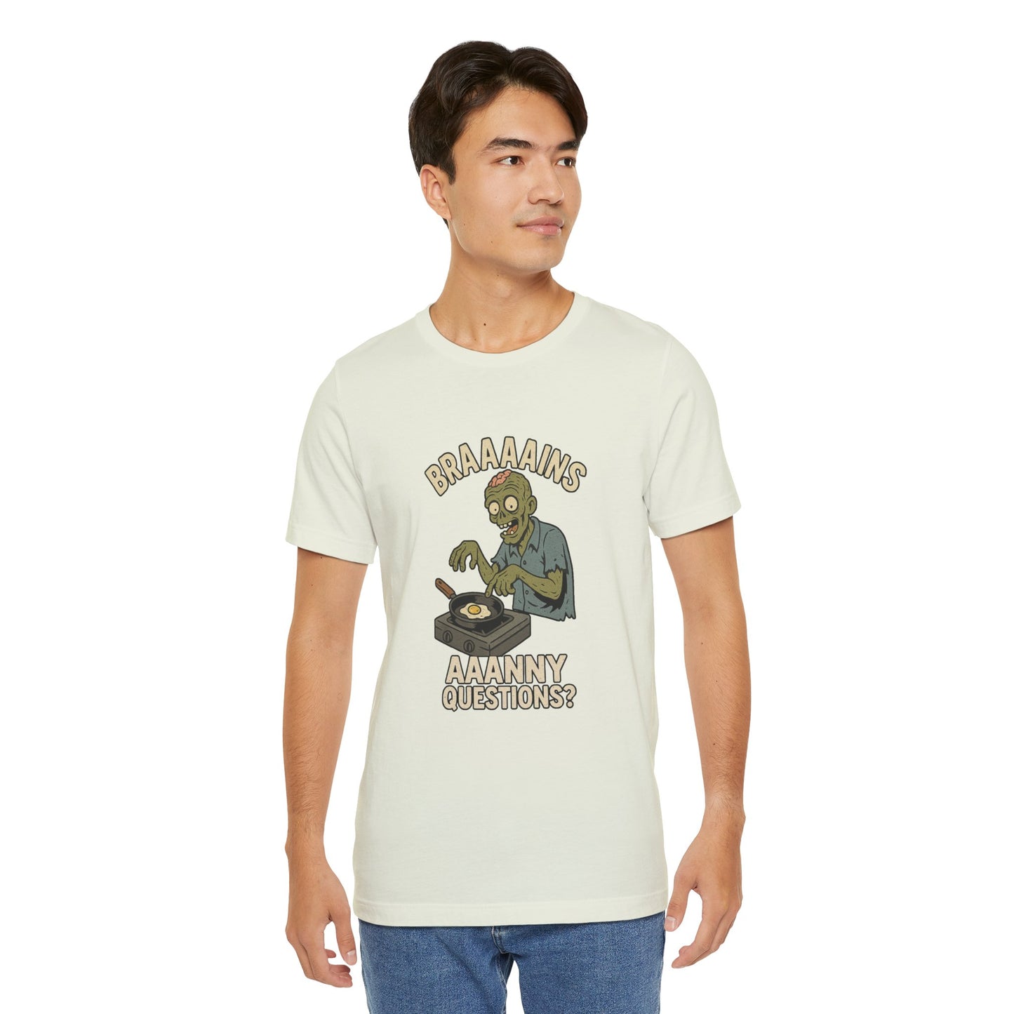 Zombie Brains on Drugs T-Shirt – Funny Halloween Cooking Tee