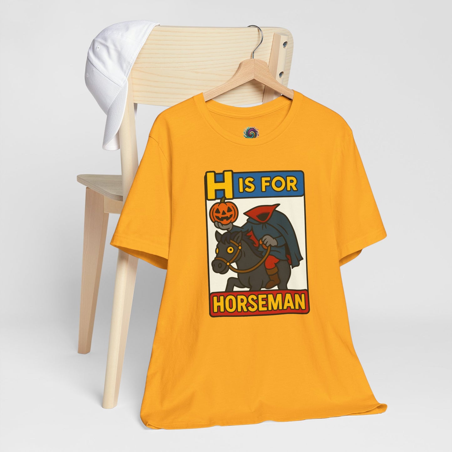 H Is for Horseman Shirt – Headless Horseman Halloween Tee