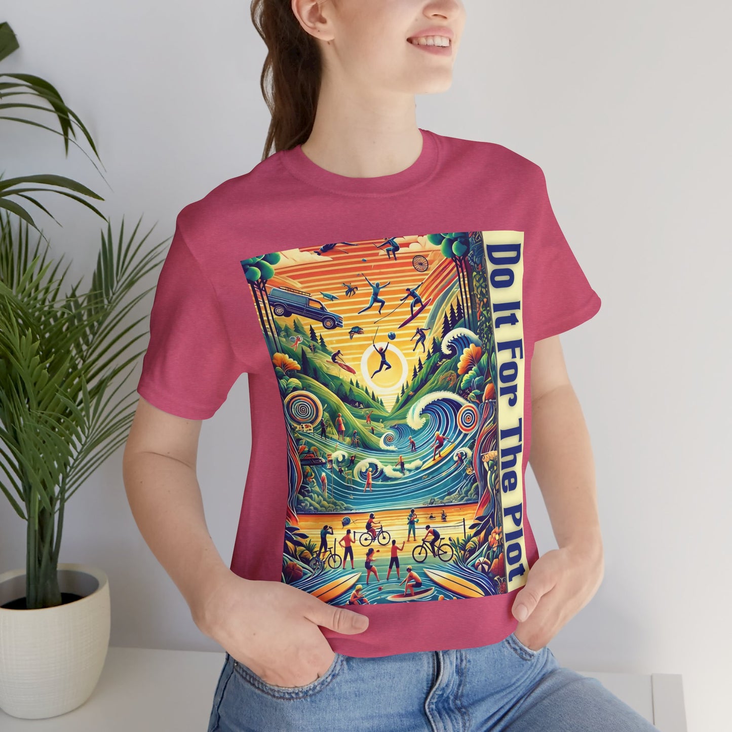 Do It For The Plot T-Shirt – Main Character Energy Tee - WhimSpin - https://whimspin.com