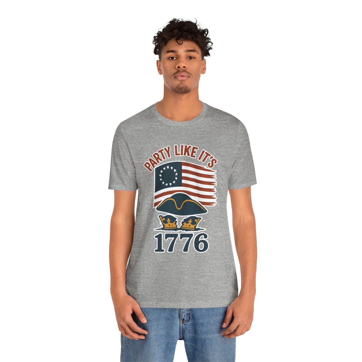 Party Like It’s 1776 T-Shirt – Revolutionary Spirit USA Tee - WhimSpin - https://whimspin.com