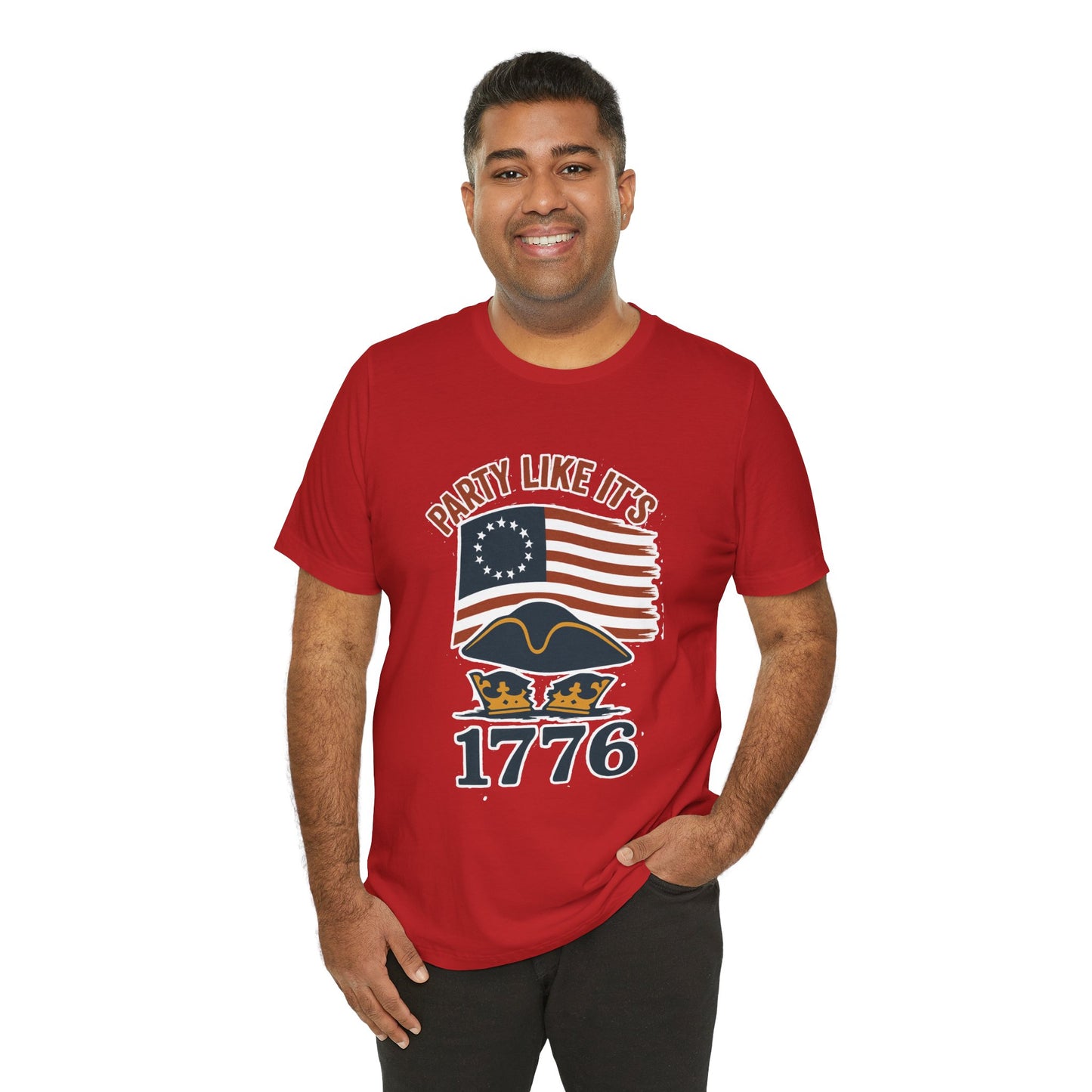 Party Like It’s 1776 T-Shirt – Revolutionary Spirit USA Tee
