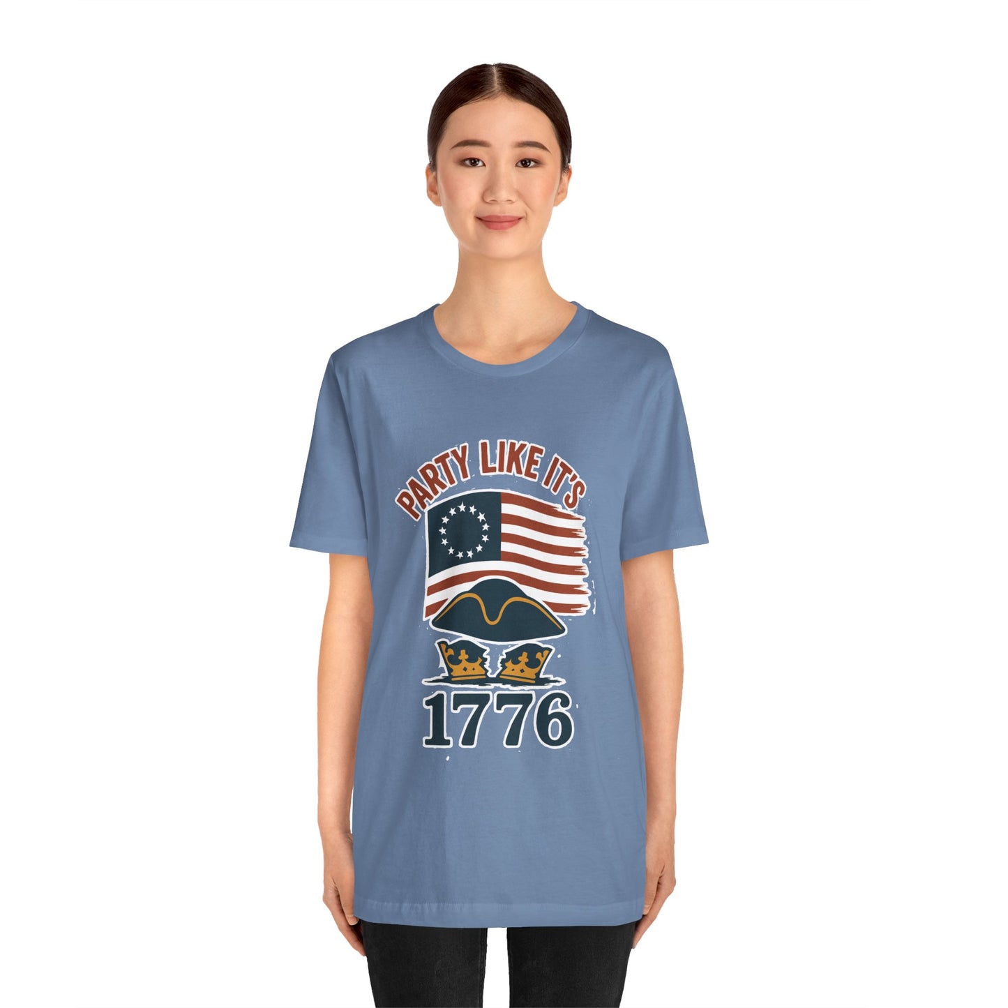 Party Like It’s 1776 T-Shirt – Revolutionary Spirit USA Tee