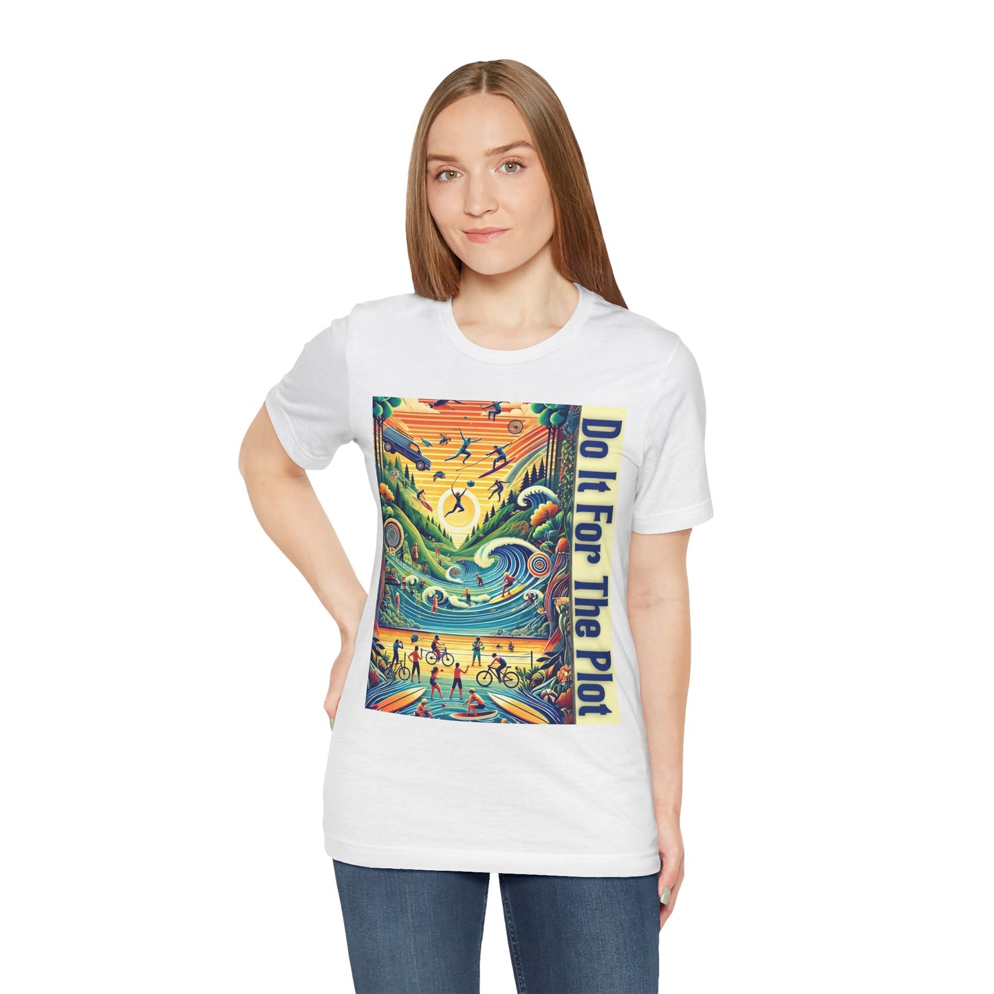 Do It For The Plot T-Shirt – Main Character Energy Tee - WhimSpin - https://whimspin.com