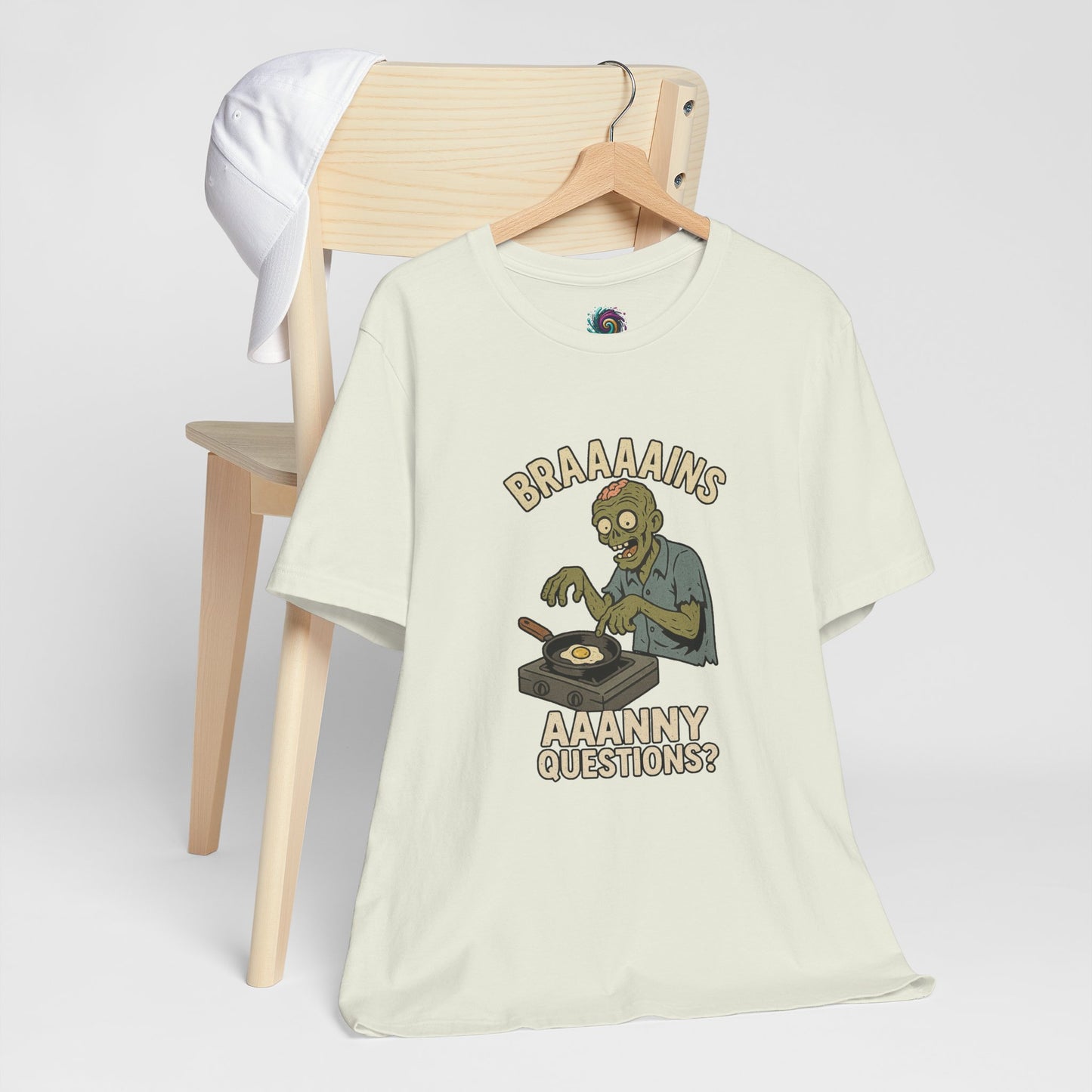 Zombie Brains on Drugs T-Shirt – Funny Halloween Cooking Tee