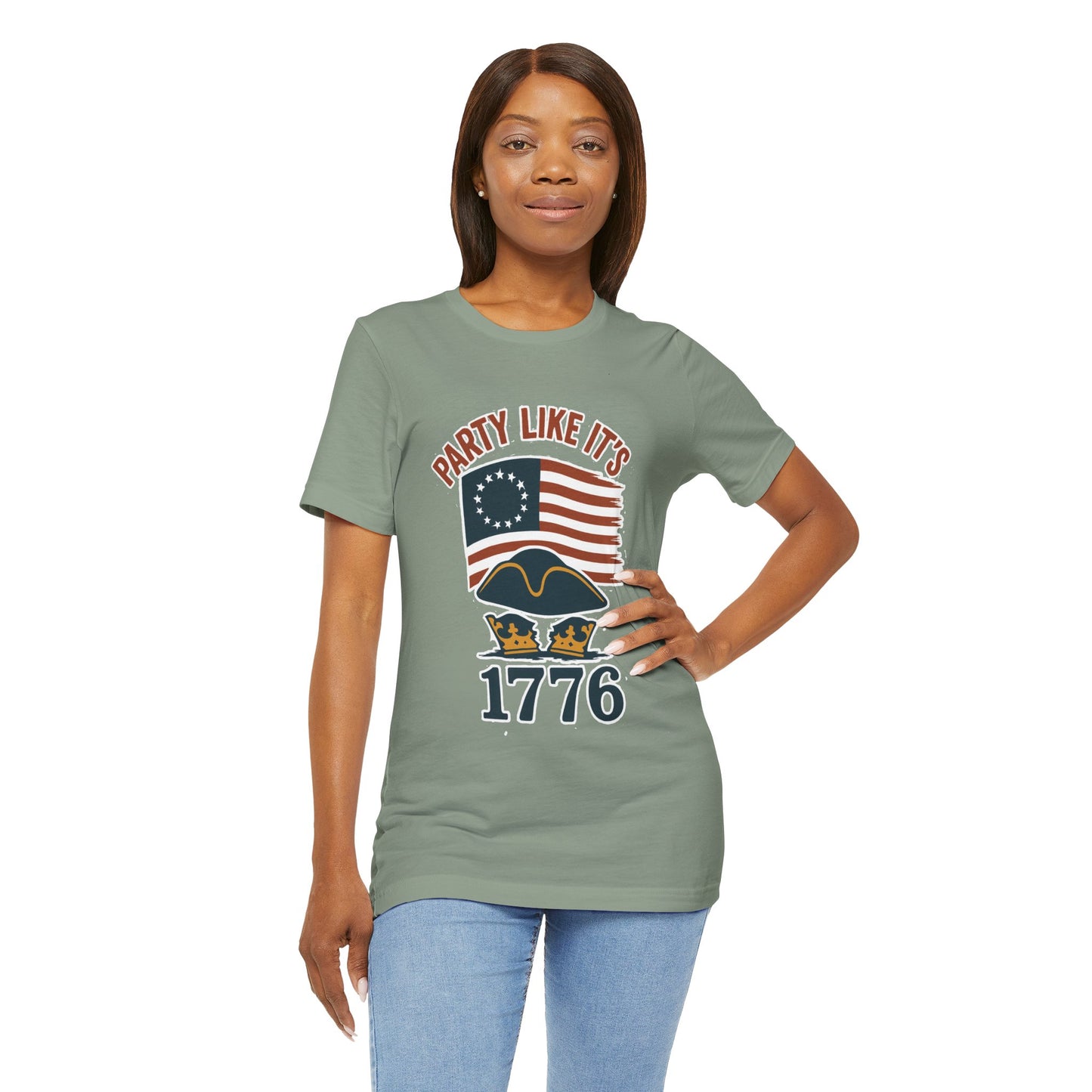 Party Like It’s 1776 T-Shirt – Revolutionary Spirit USA Tee