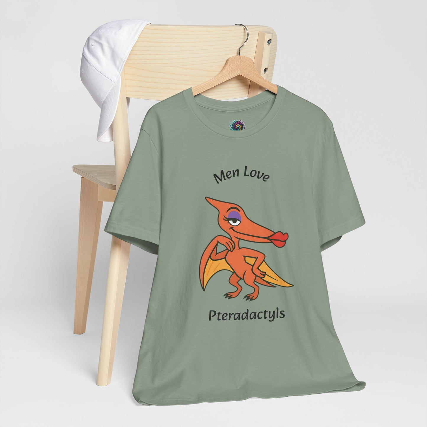 Men Love Pterodactyls Tee – Funny Dinosaur Graphic Shirt - WhimSpin - https://whimspin.com