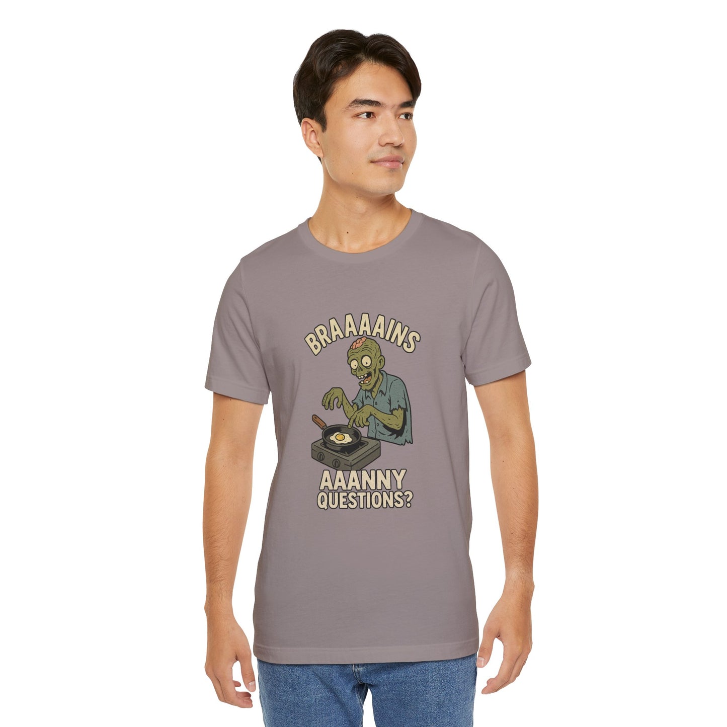 Zombie Brains on Drugs T-Shirt – Funny Halloween Cooking Tee