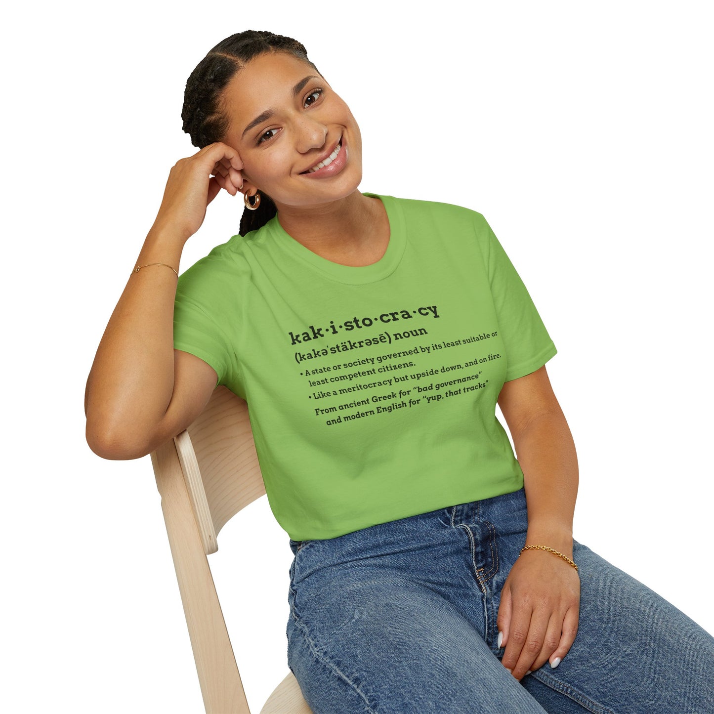 Kakistocracy T-Shirt – Funny Political Protest Graphic Tee