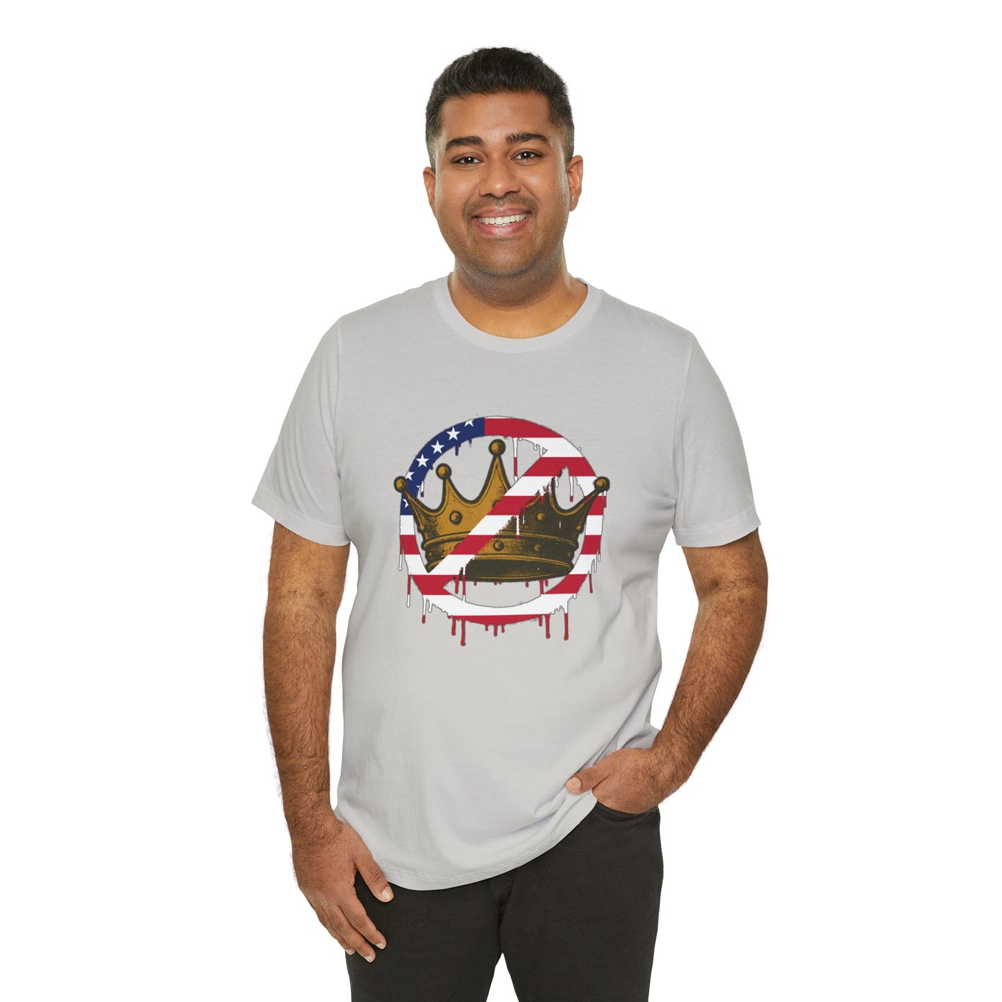 No Kings Protest T-Shirt – Anti-Authoritarian Democracy Graphic Tee