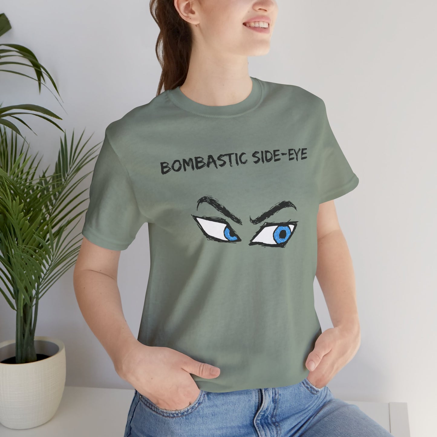 Bombastic Side-Eye T-Shirt – Comic Book Style Meme Graphic Tee